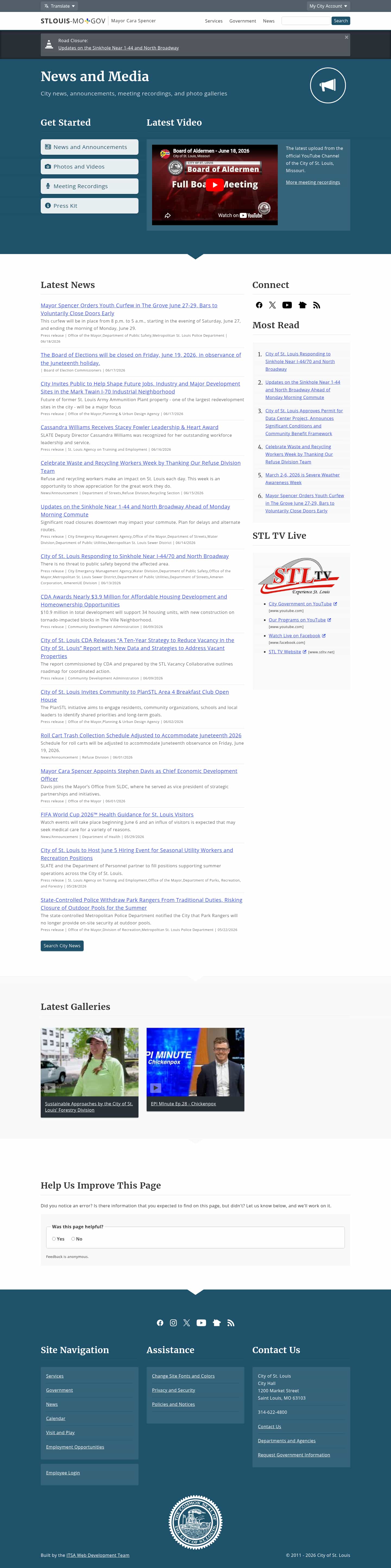 Latest website image capture