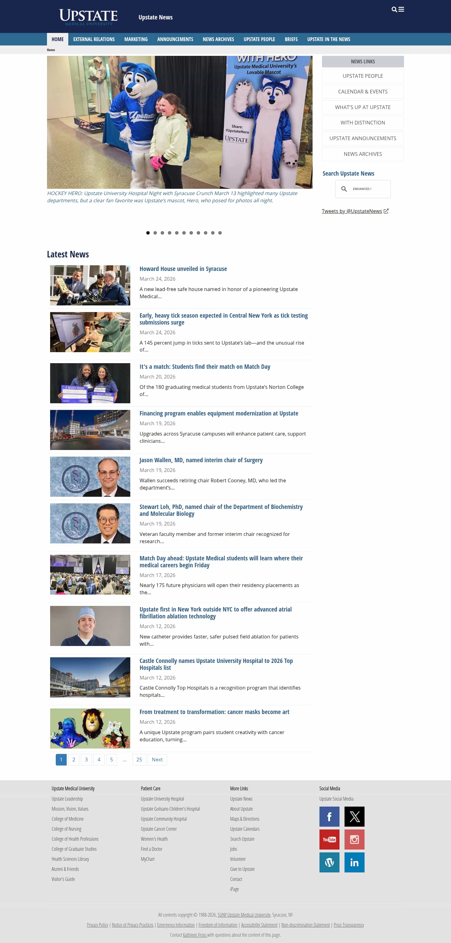 Latest website image capture