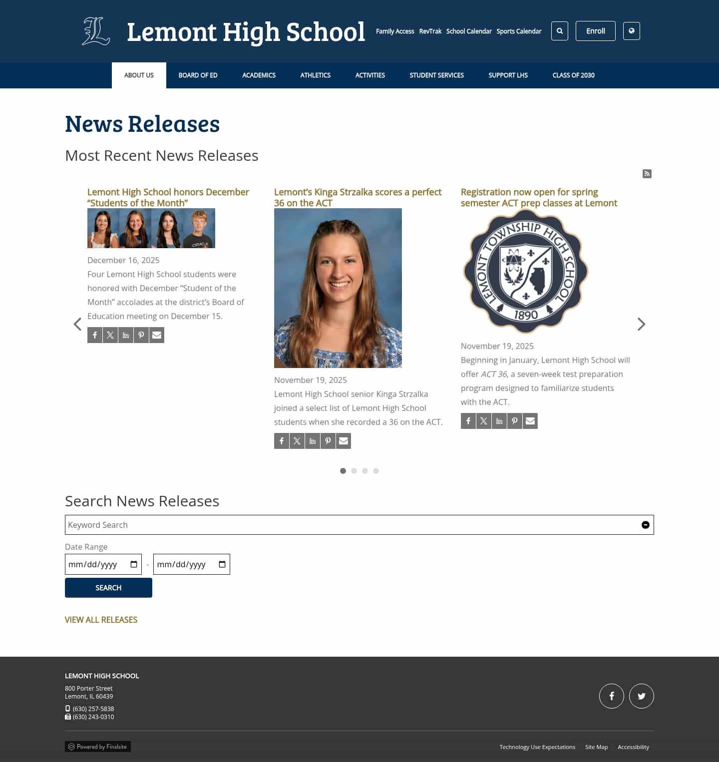 Latest website image capture