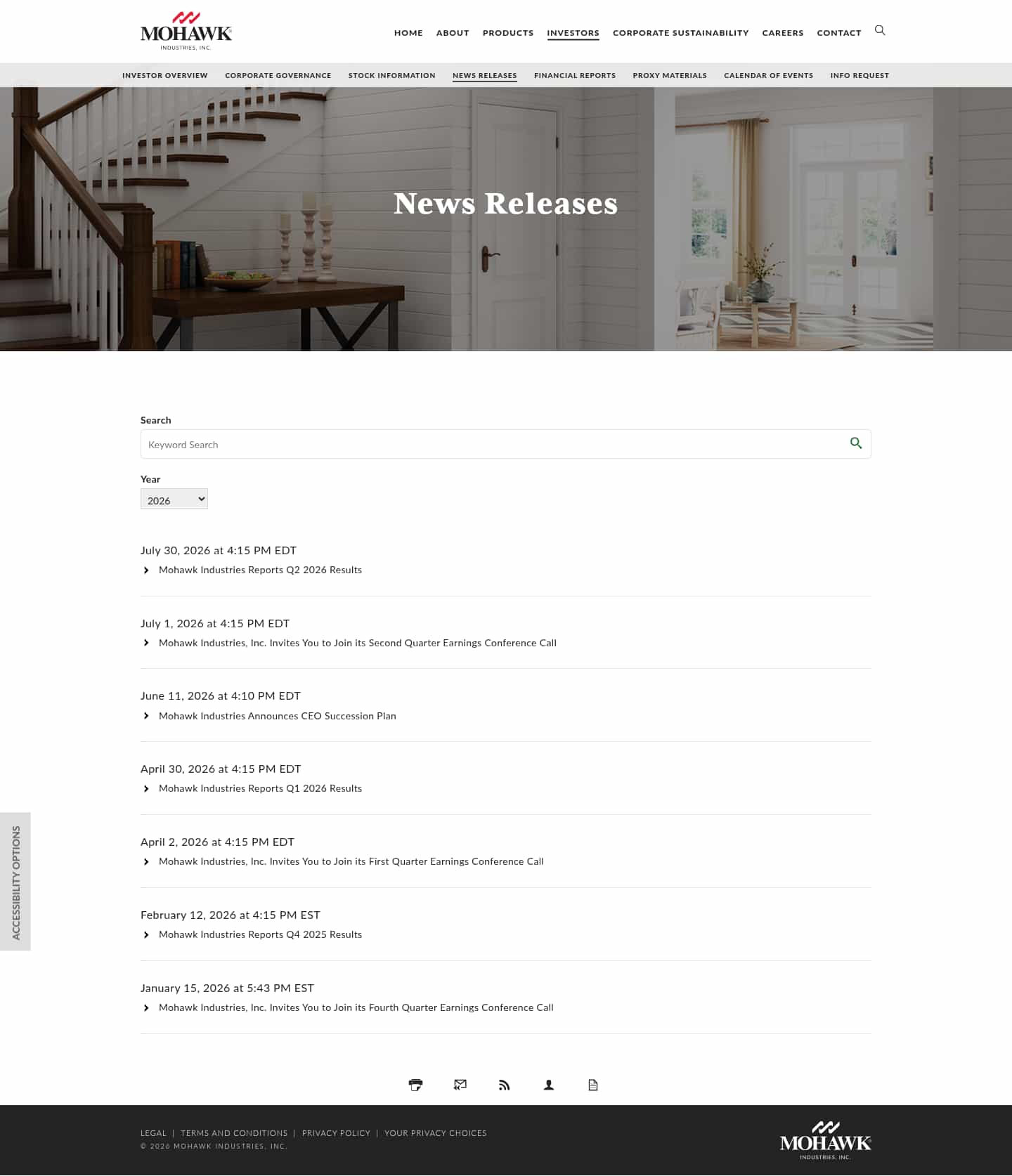 Latest website image capture