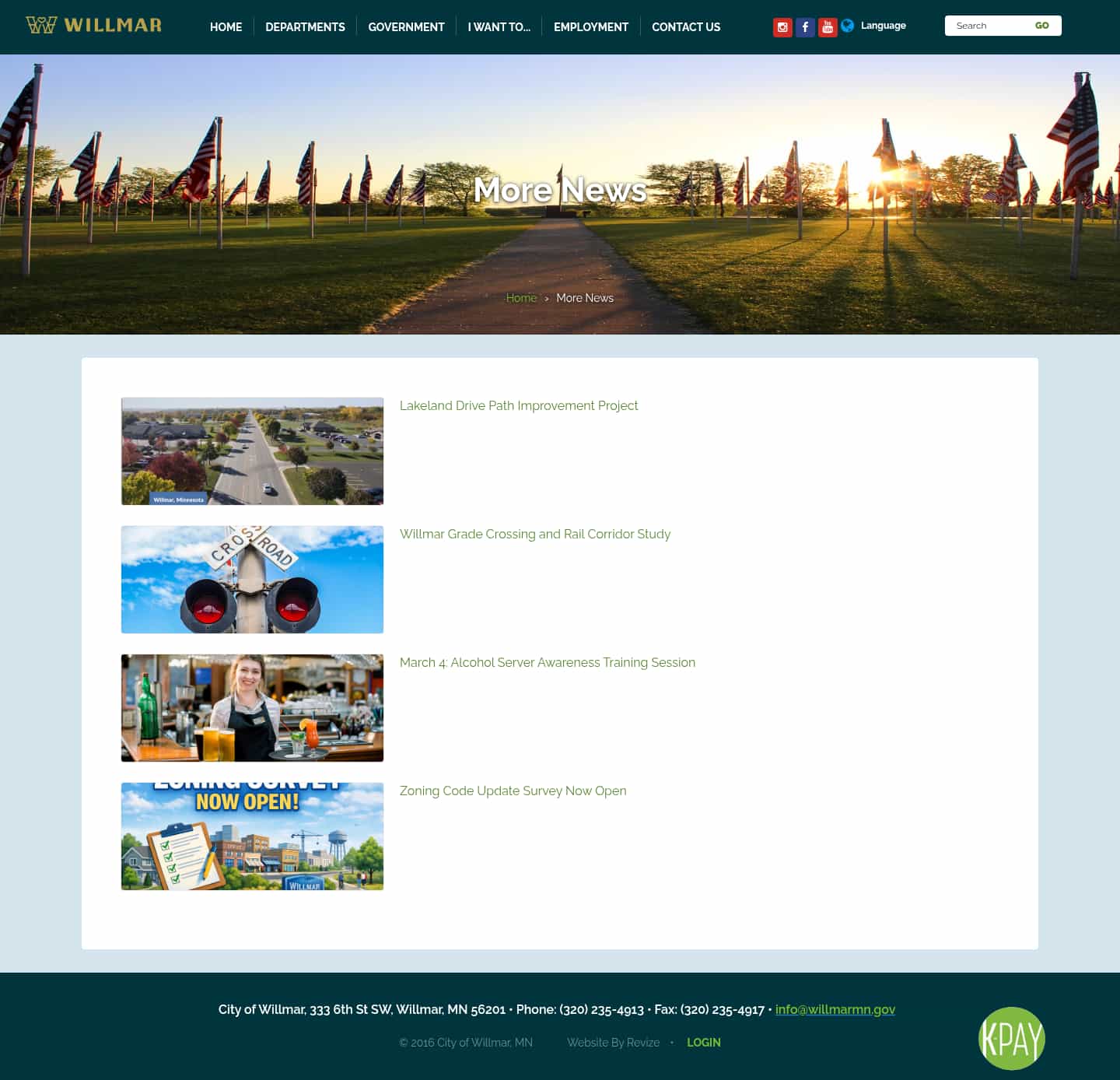 Latest website image capture