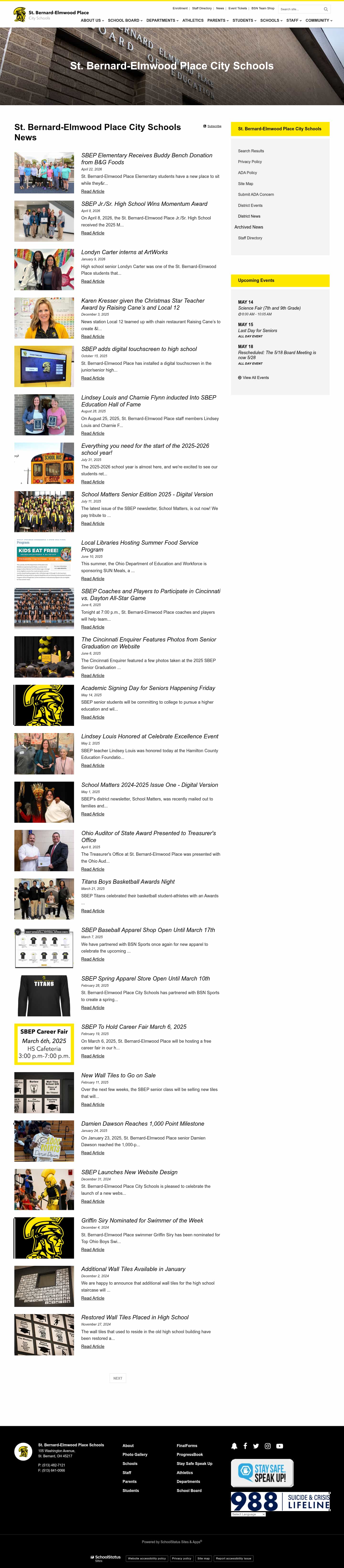 Latest website image capture