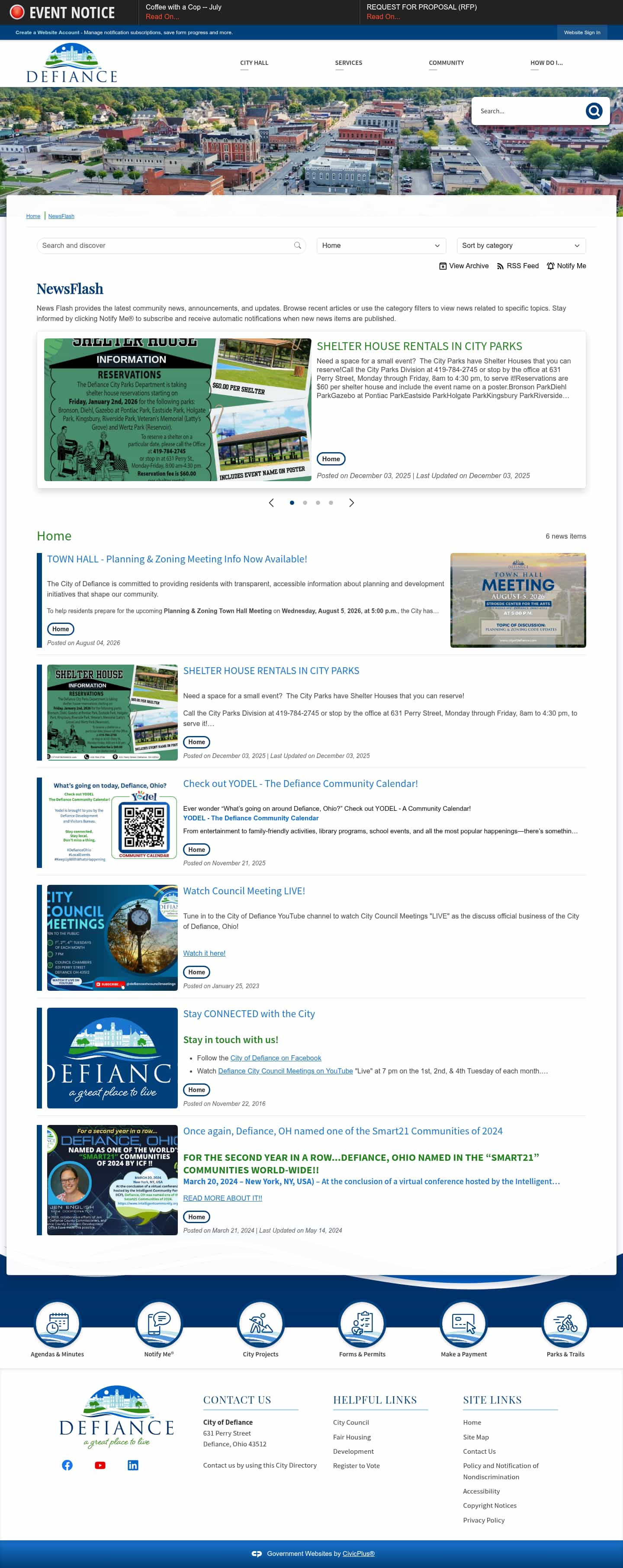 Latest website image capture