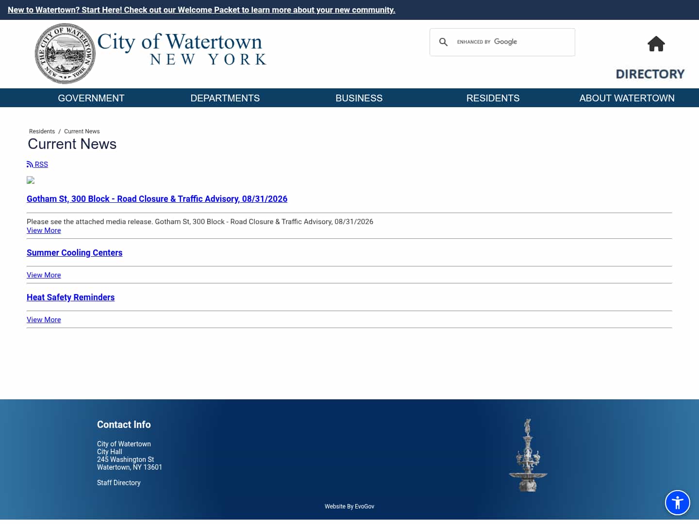 Latest website image capture