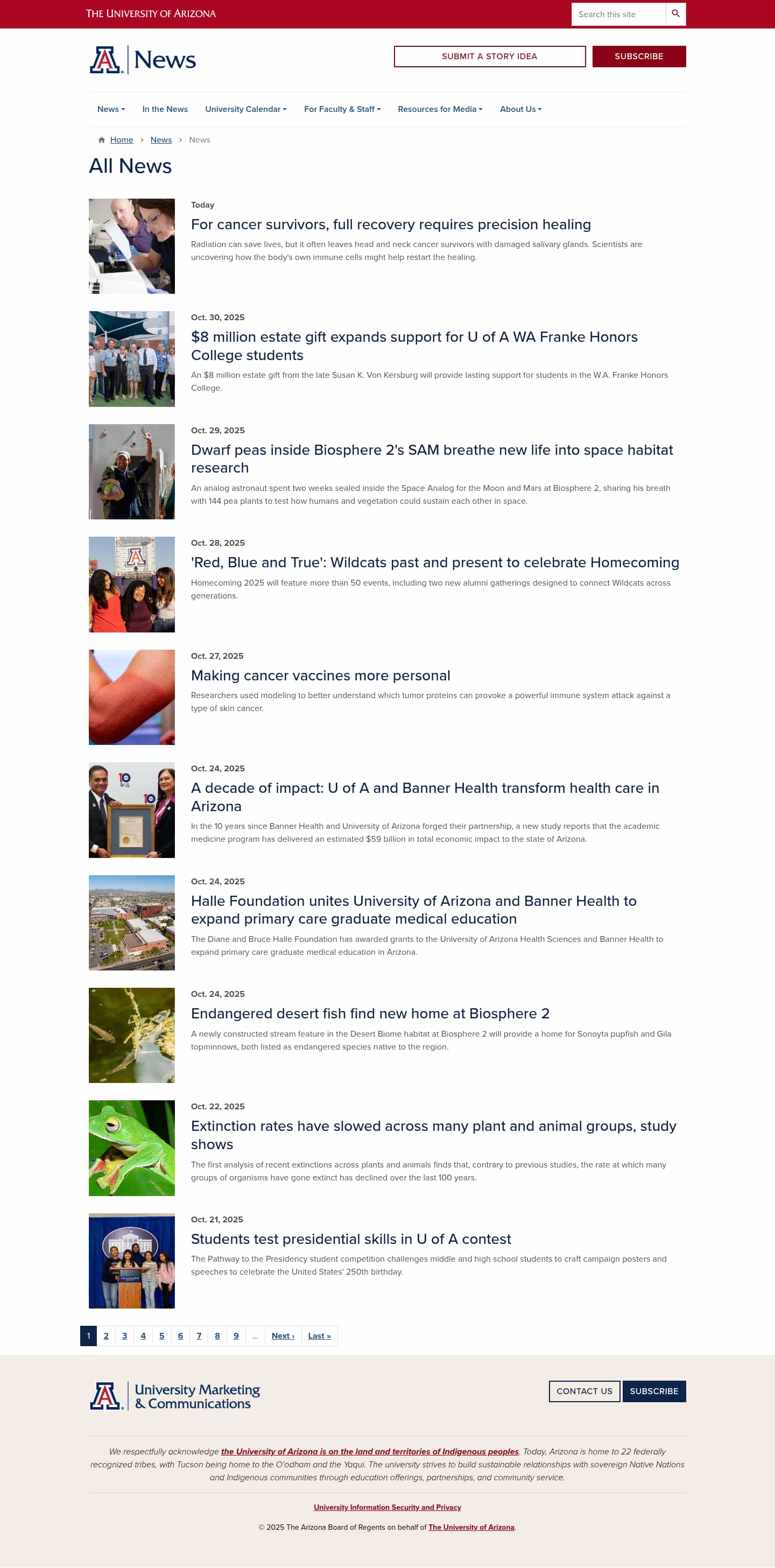 Latest website image capture