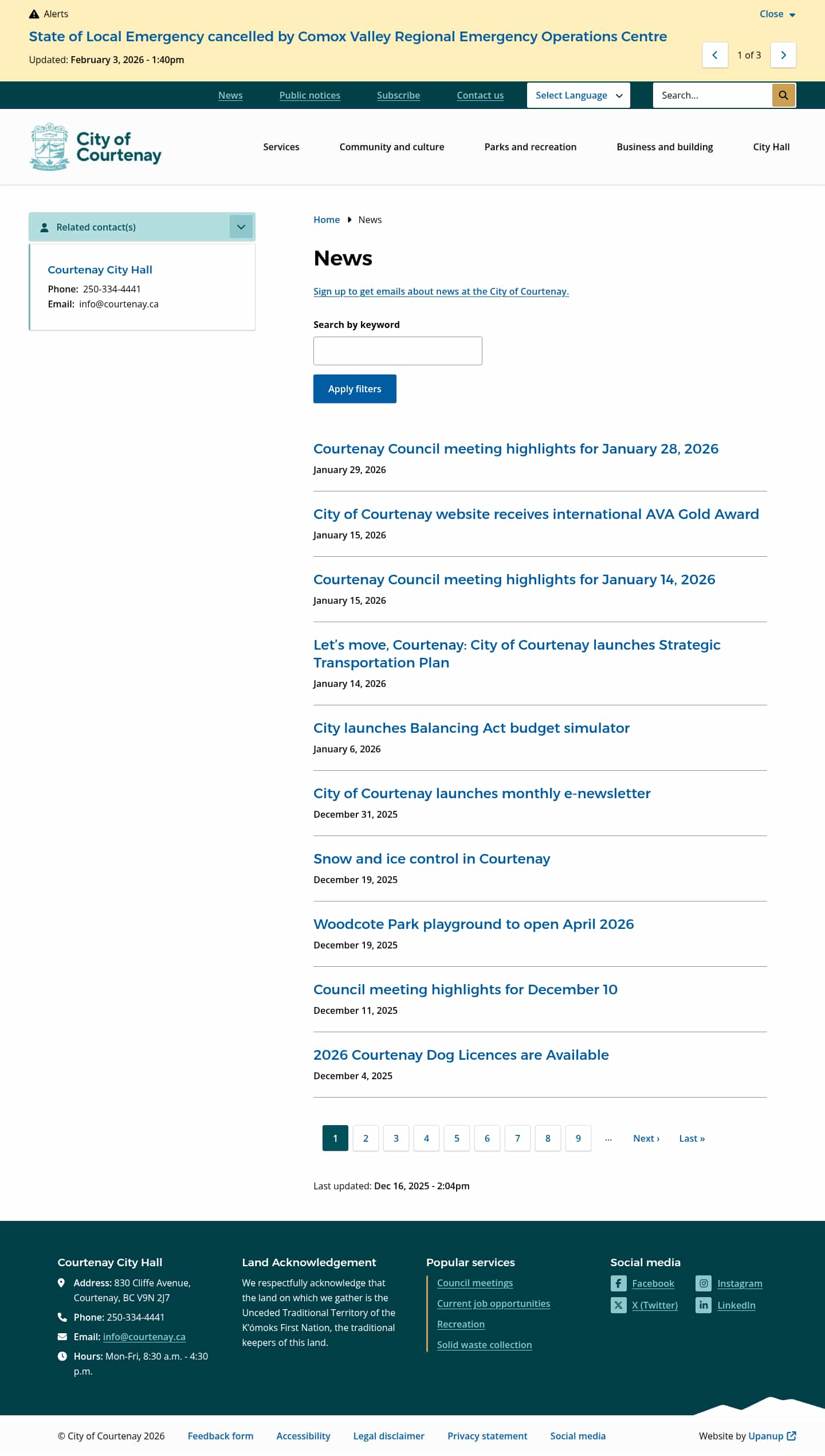 Latest website image capture