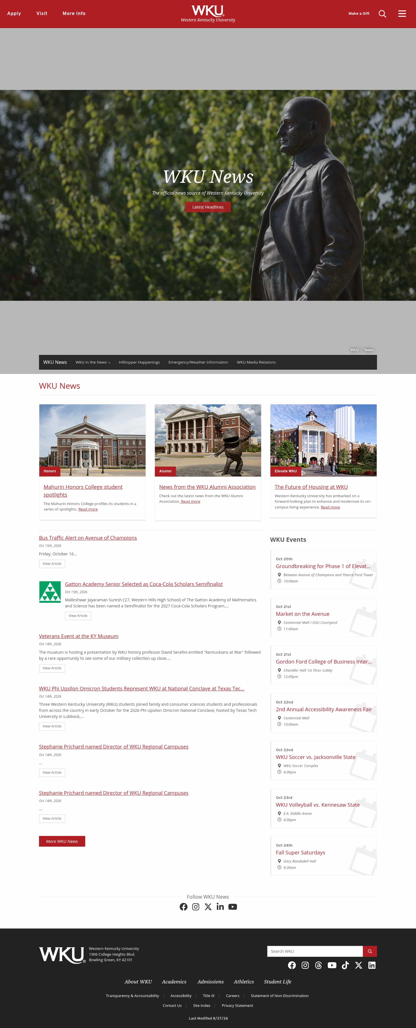 Latest website image capture