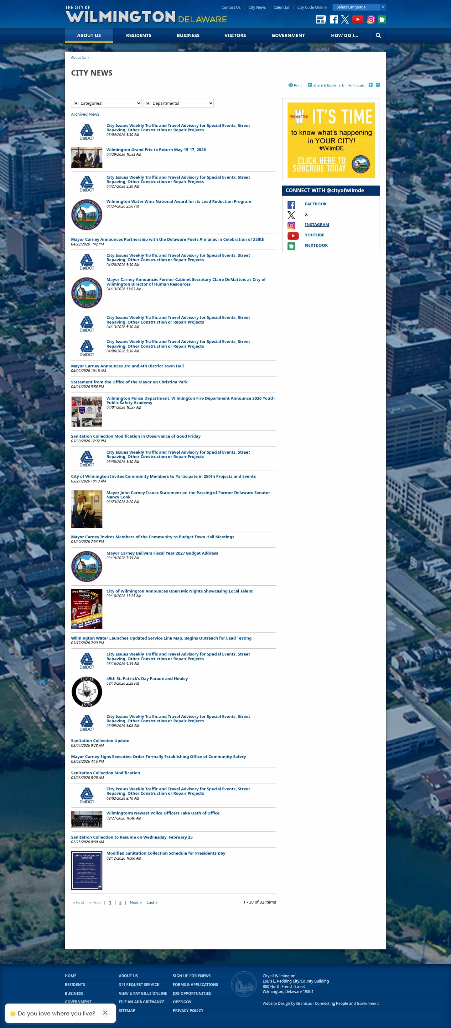 Latest website image capture