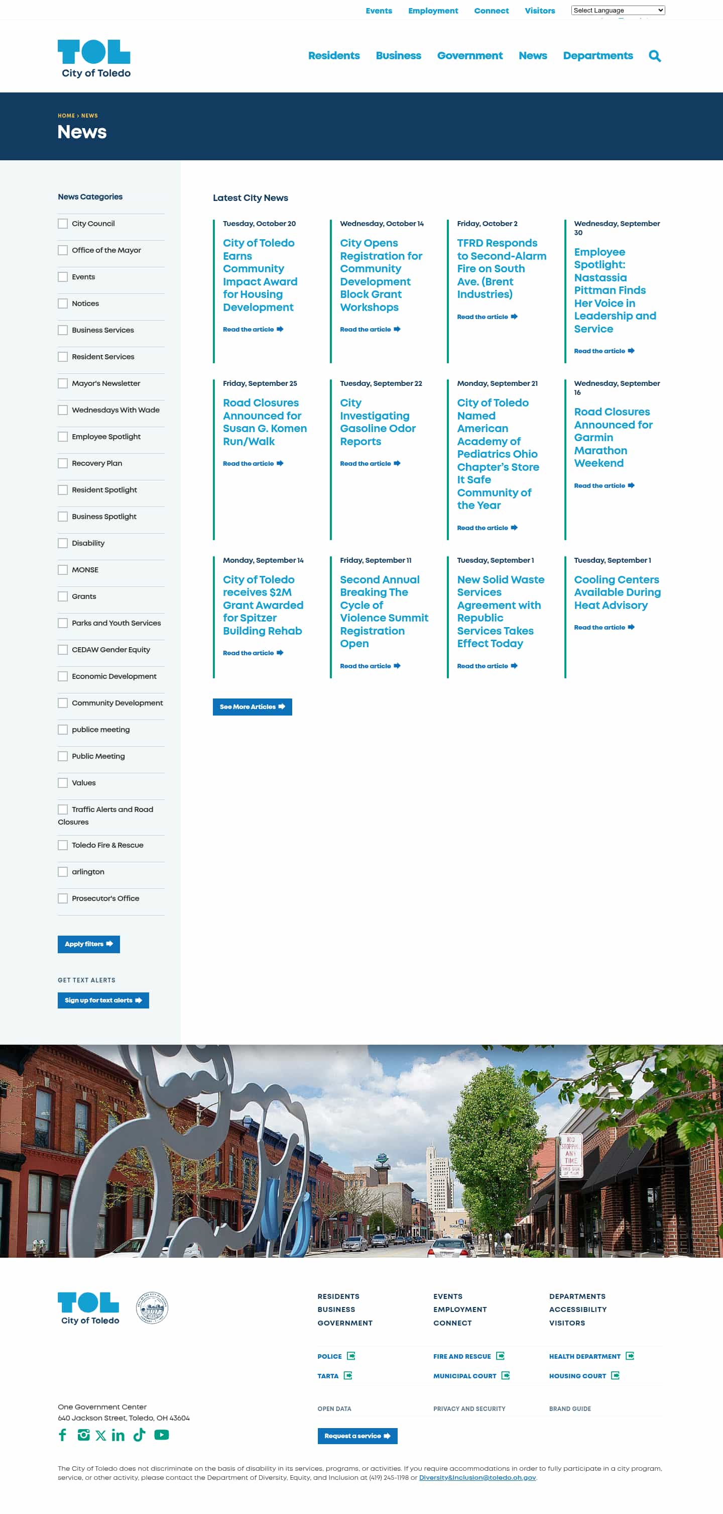 Latest website image capture
