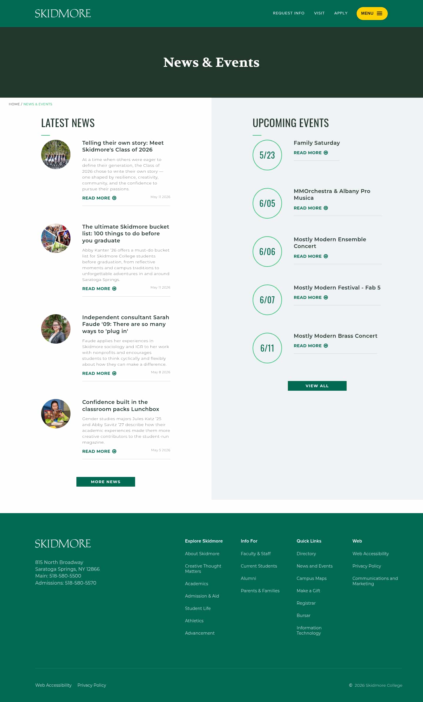 Latest website image capture