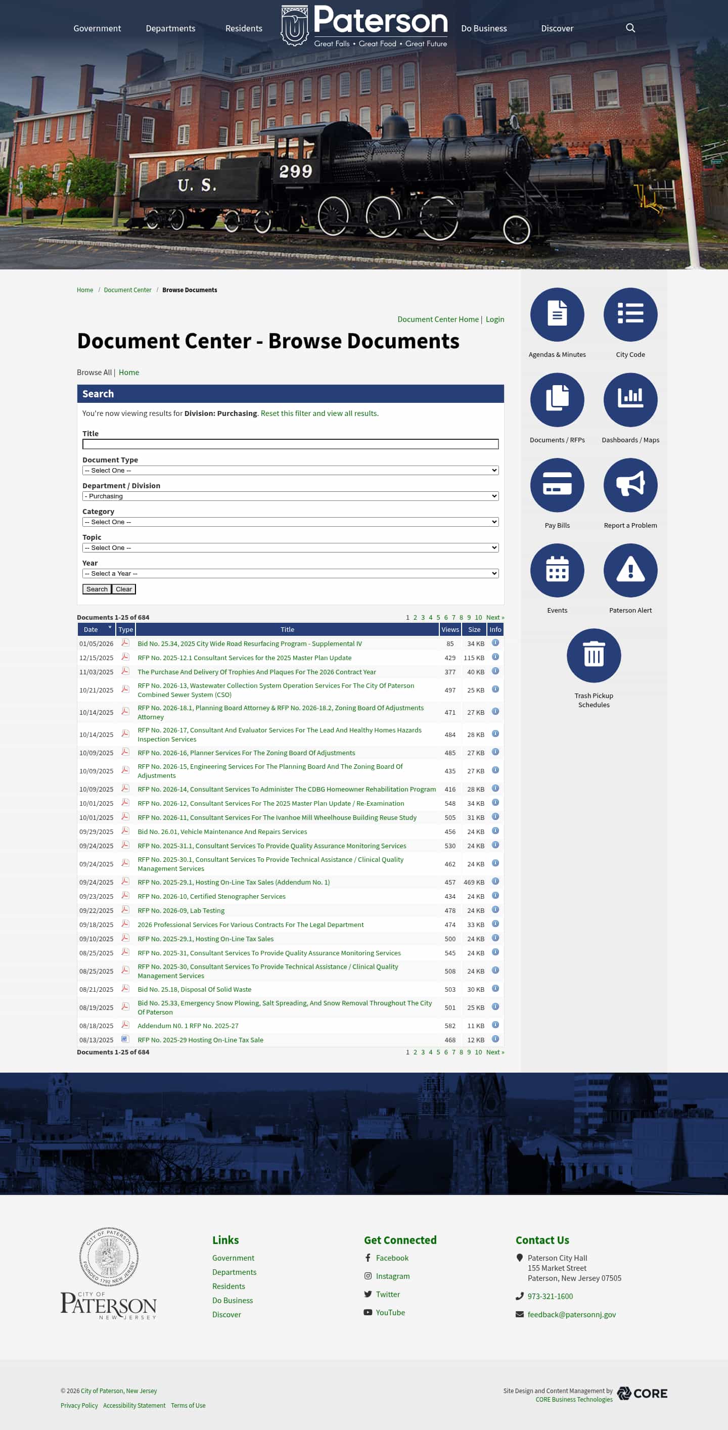 Latest website image capture