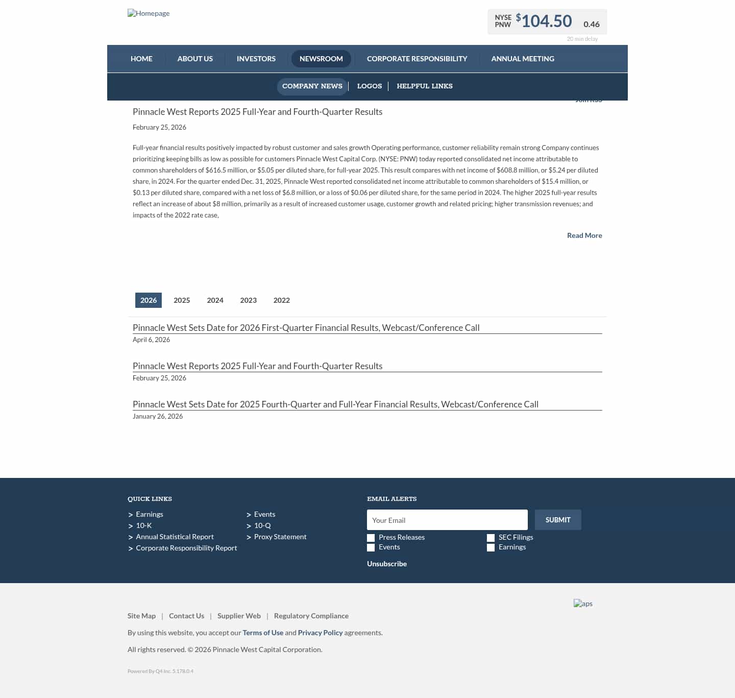 Latest website image capture