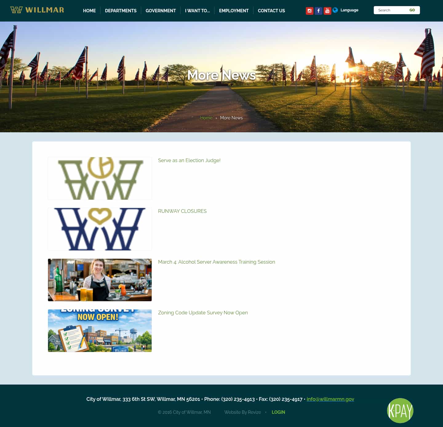 Latest website image capture