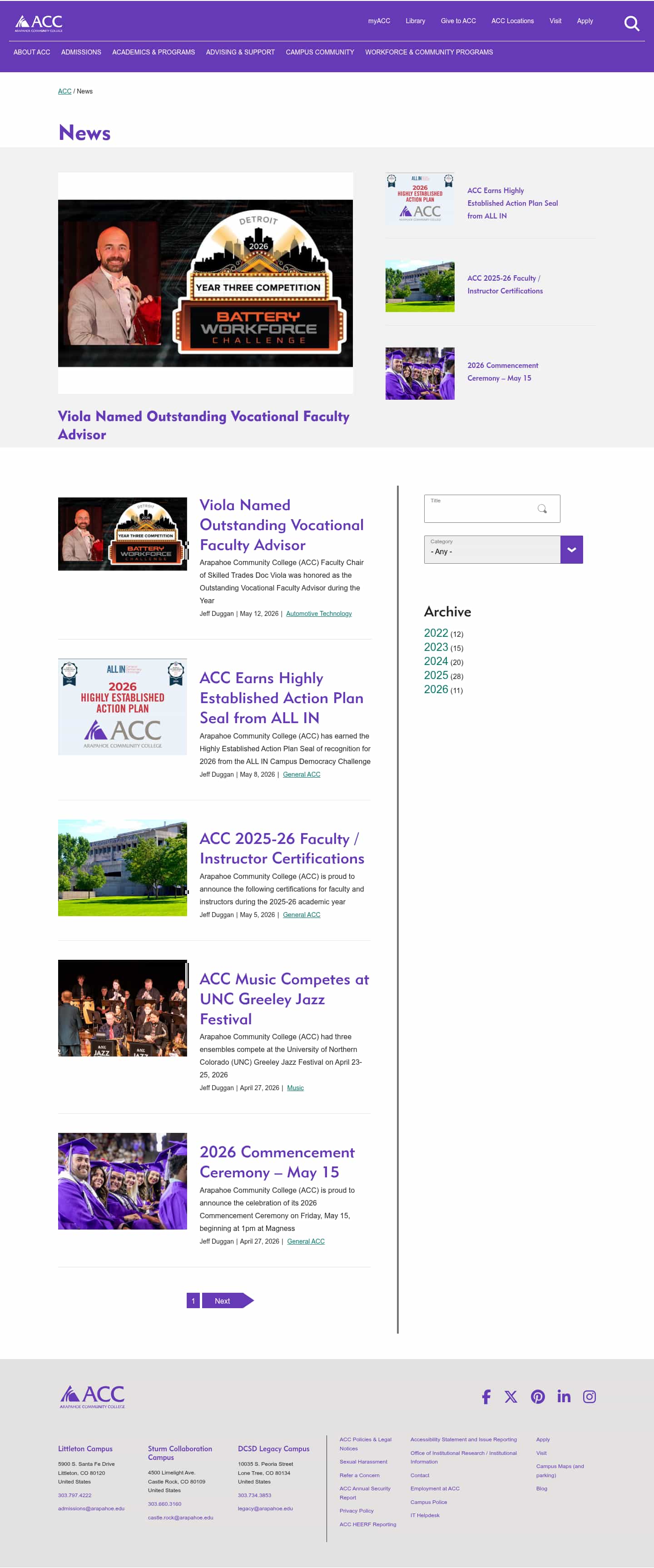 Latest website image capture