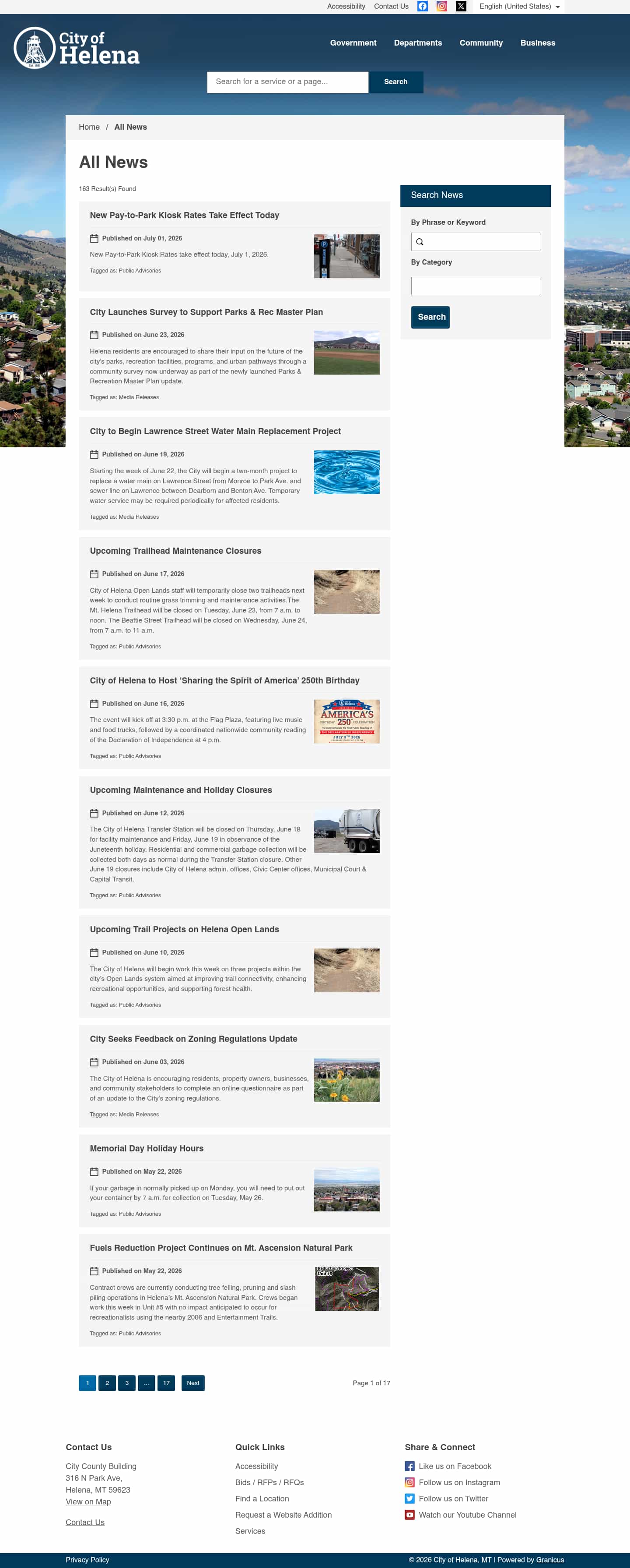 Latest website image capture