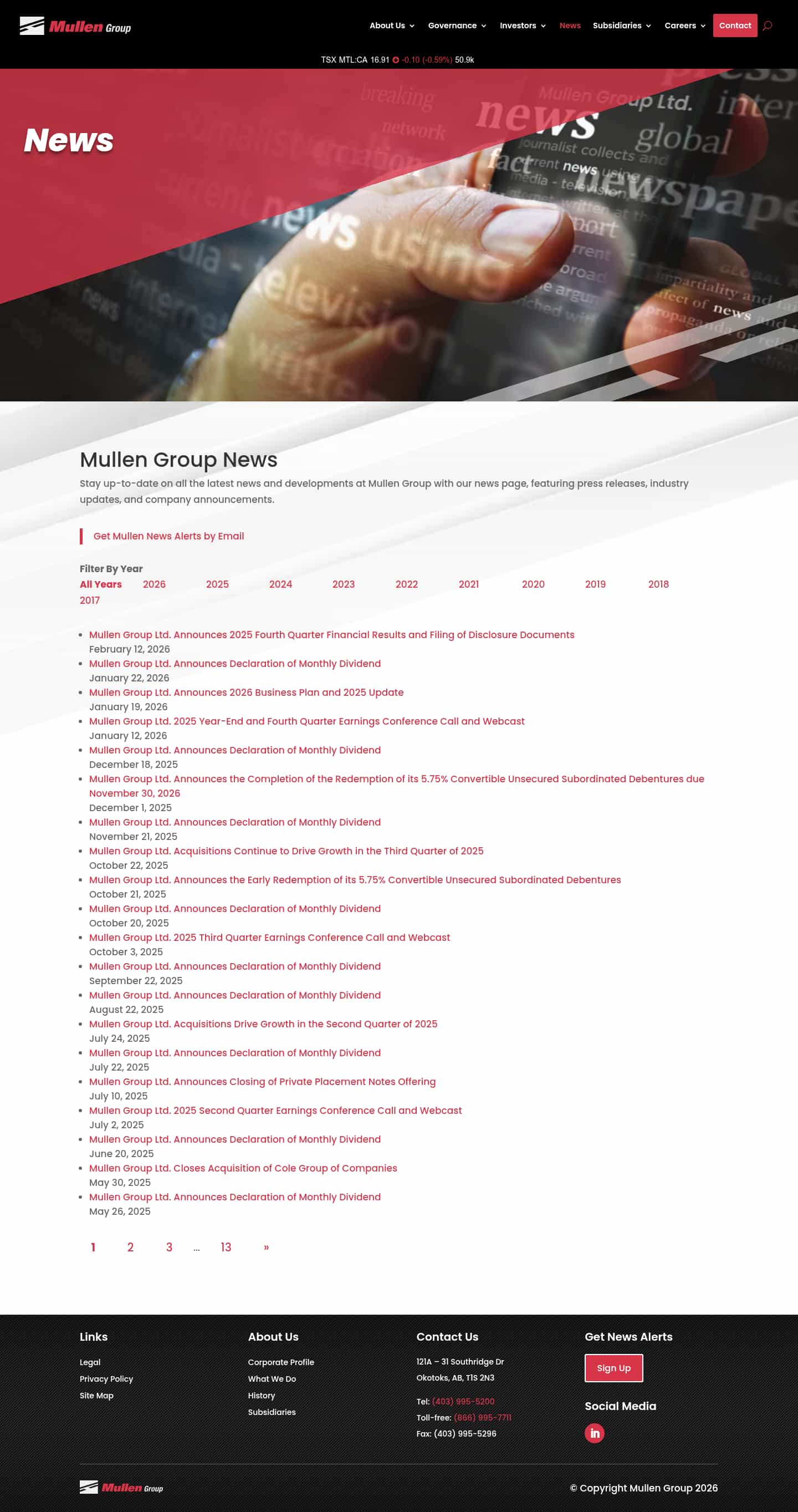 Latest website image capture