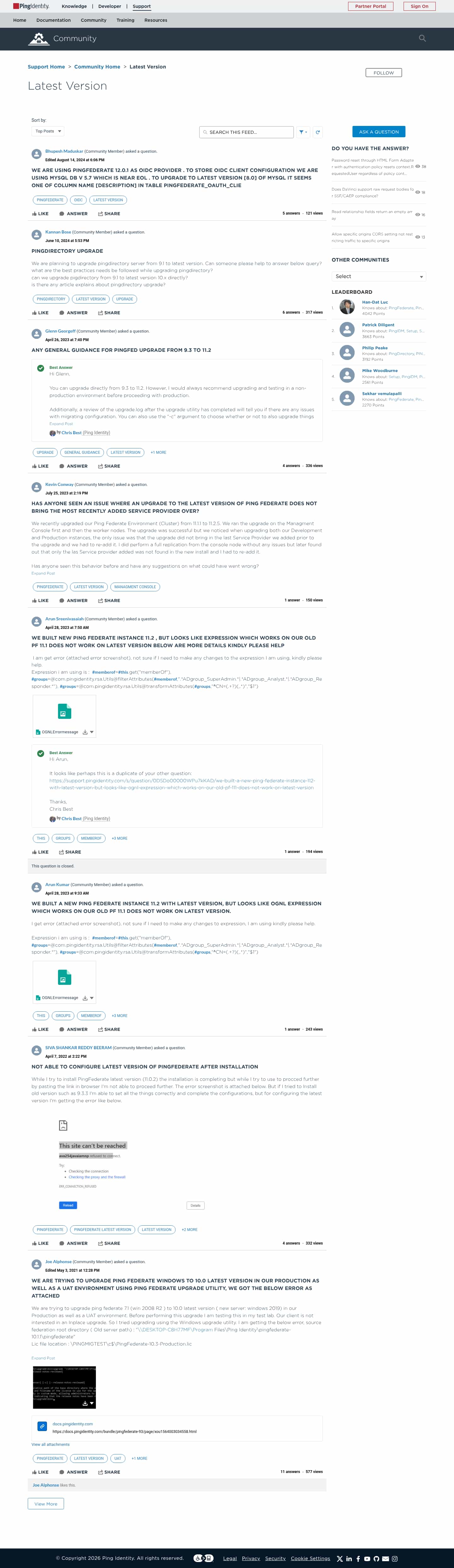 Latest website image capture