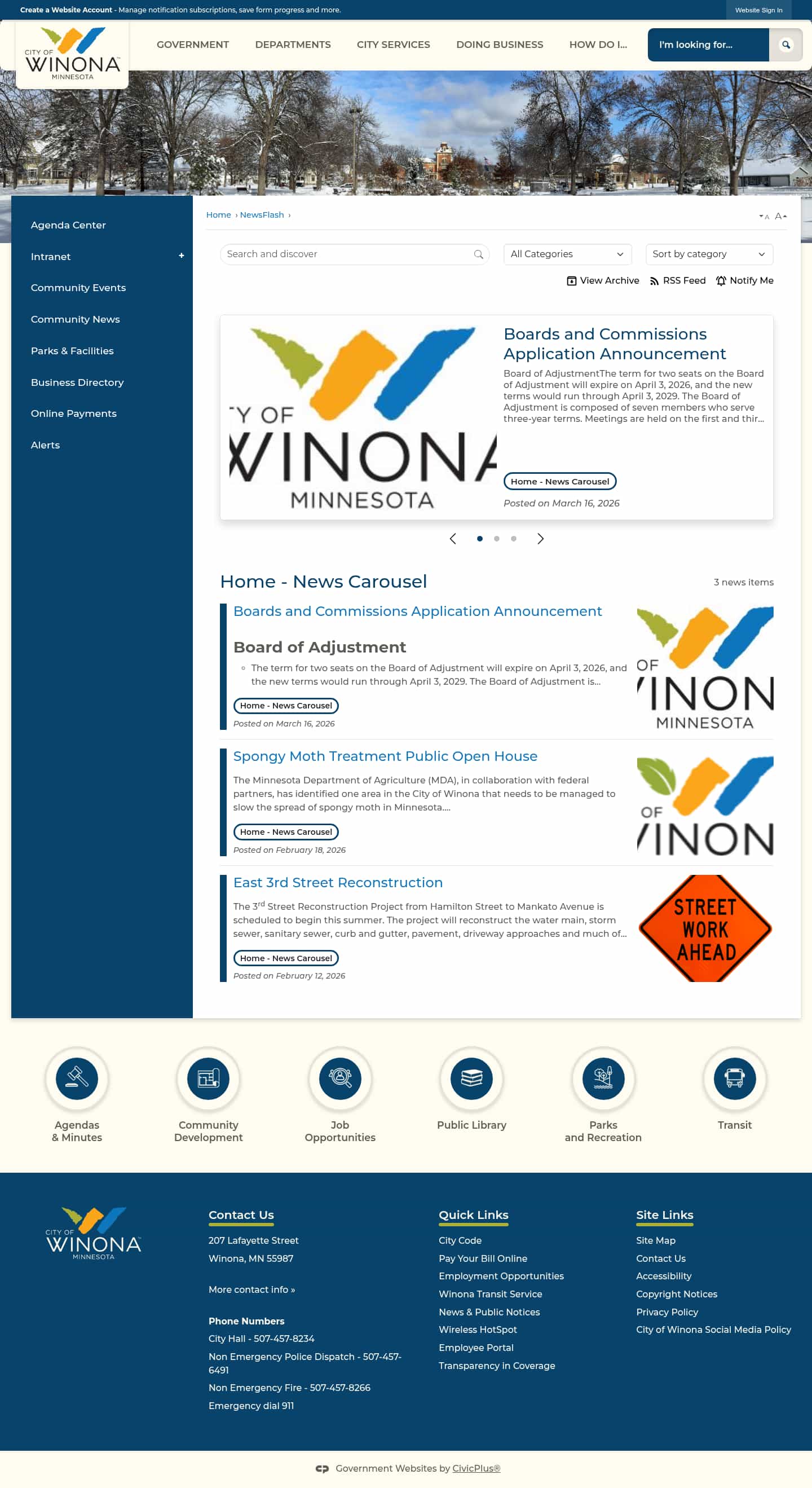 Latest website image capture