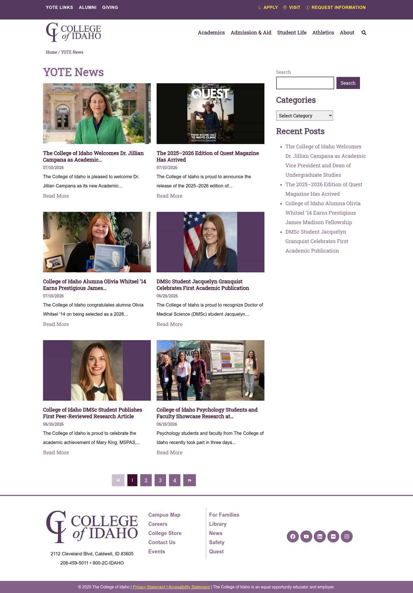 Latest website image capture