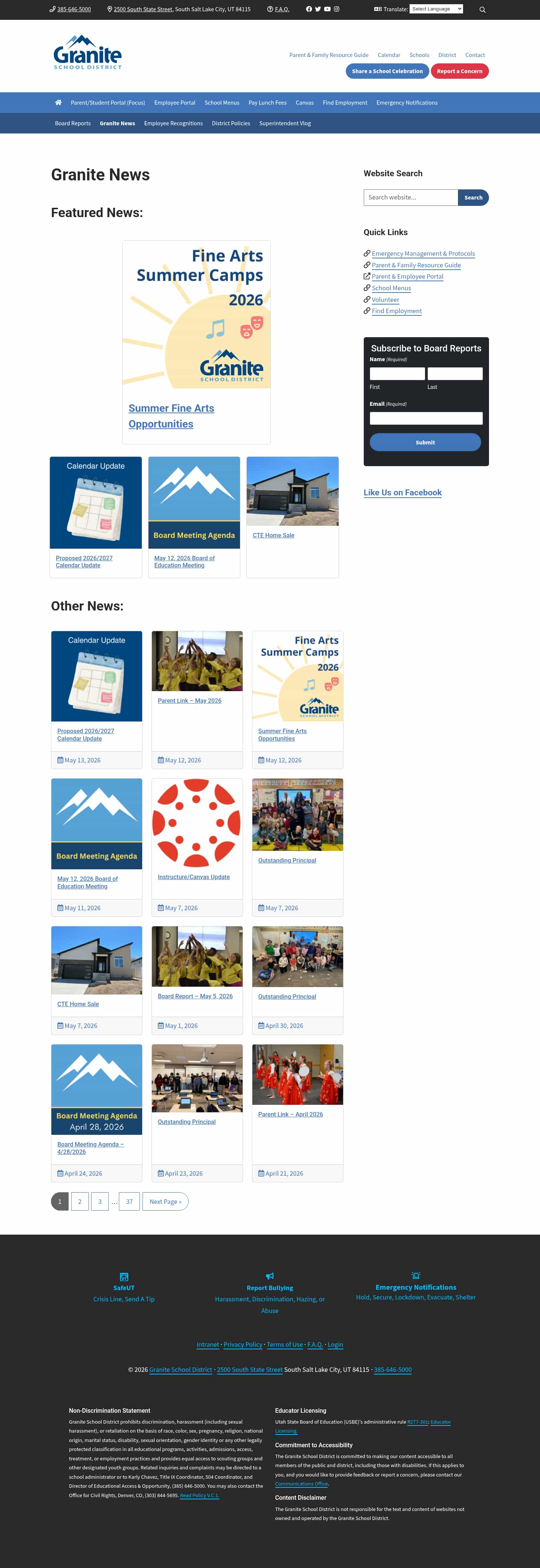Latest website image capture