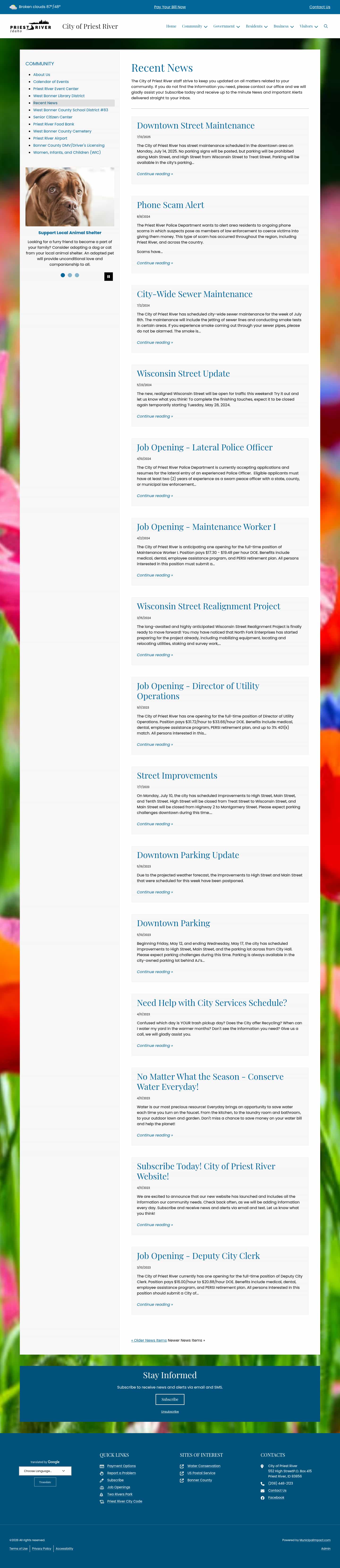 Latest website image capture