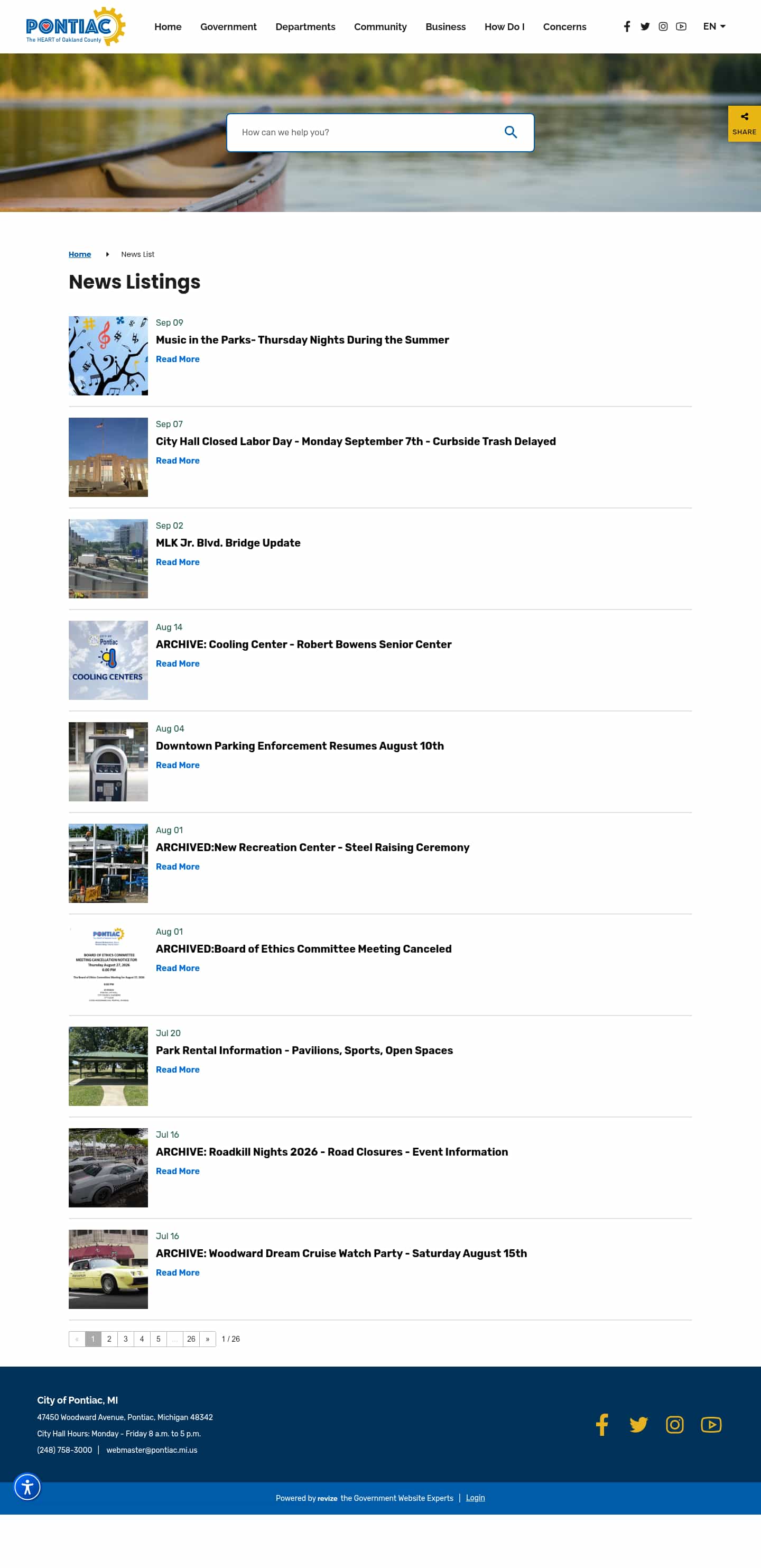 Latest website image capture