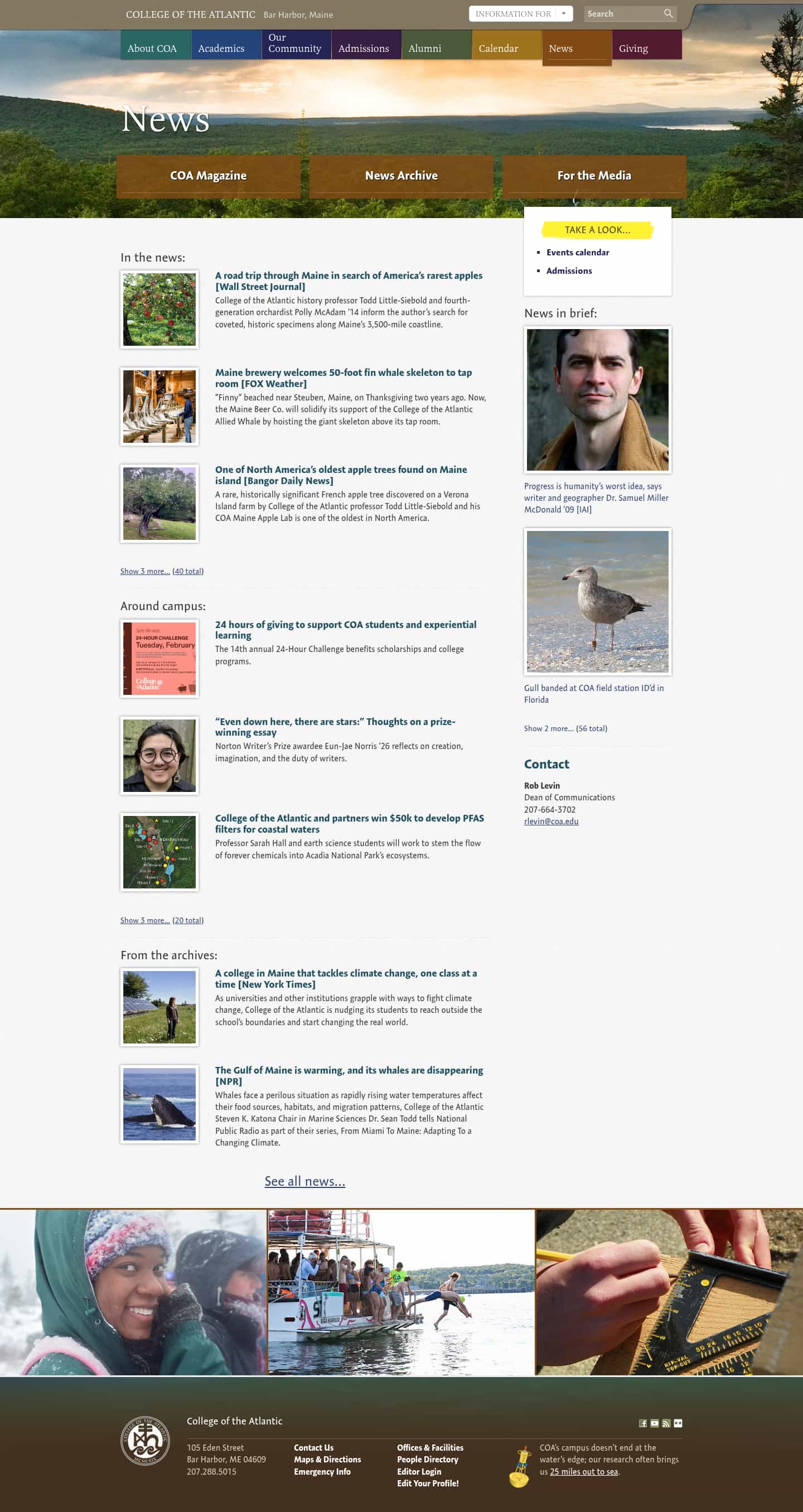 Latest website image capture