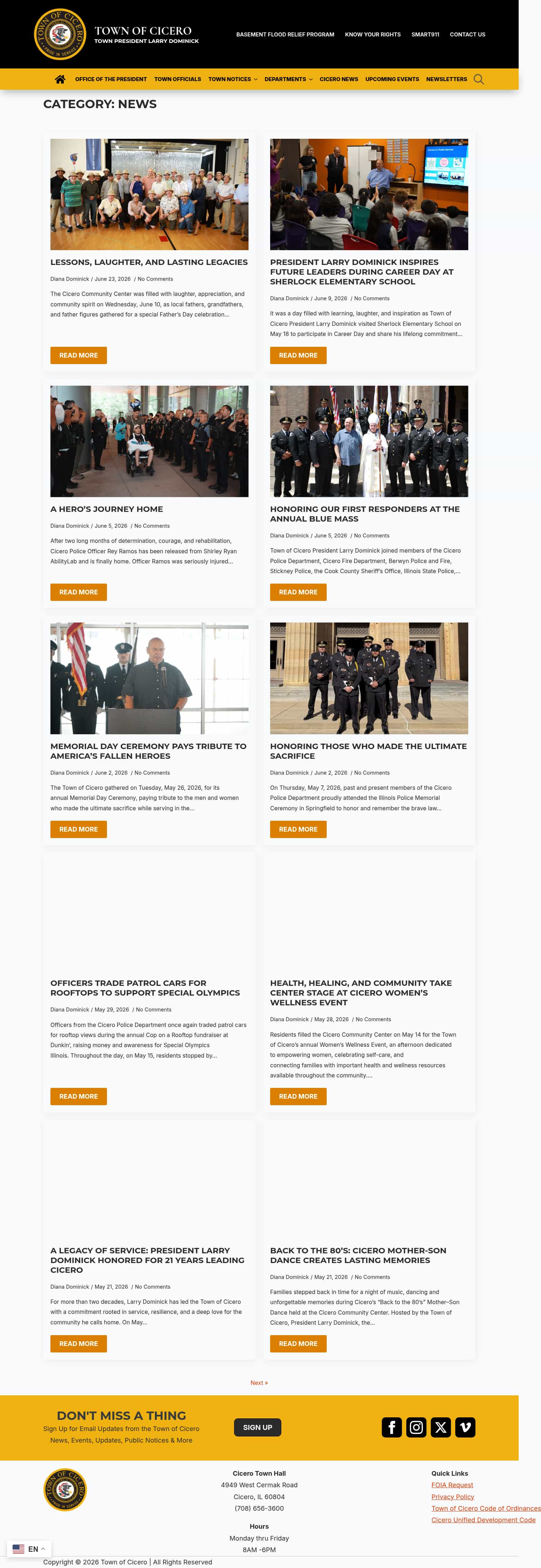 Latest website image capture