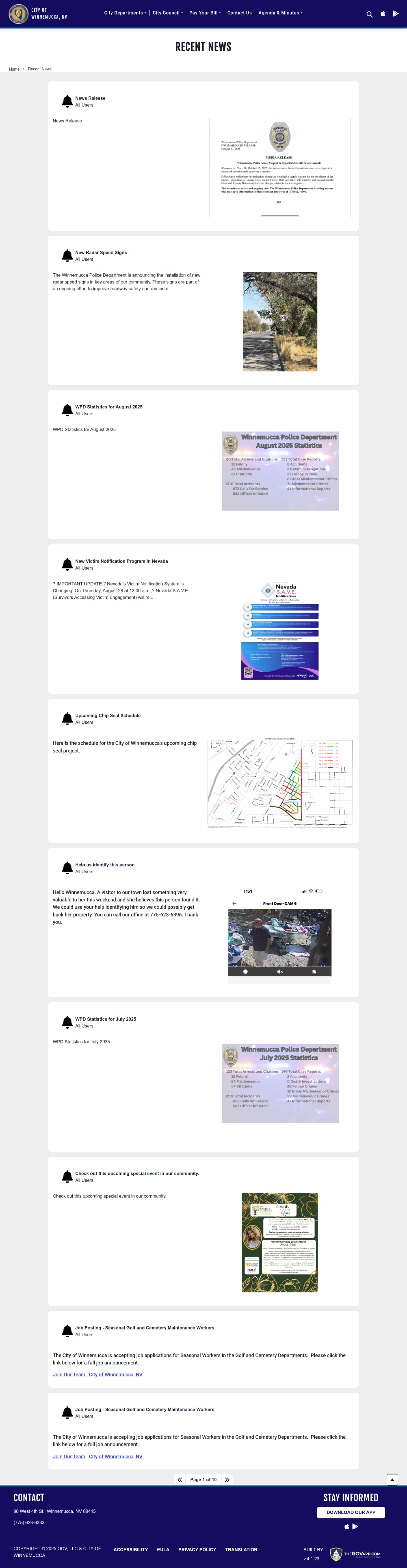 Latest website image capture