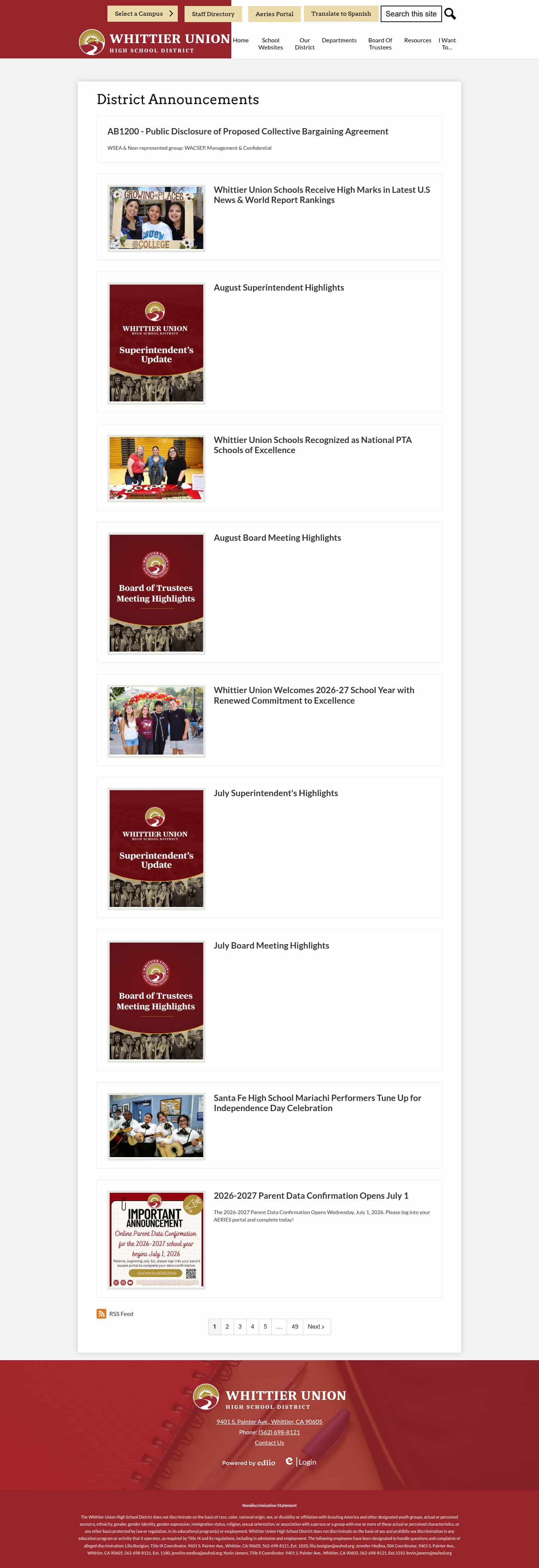 Latest website image capture