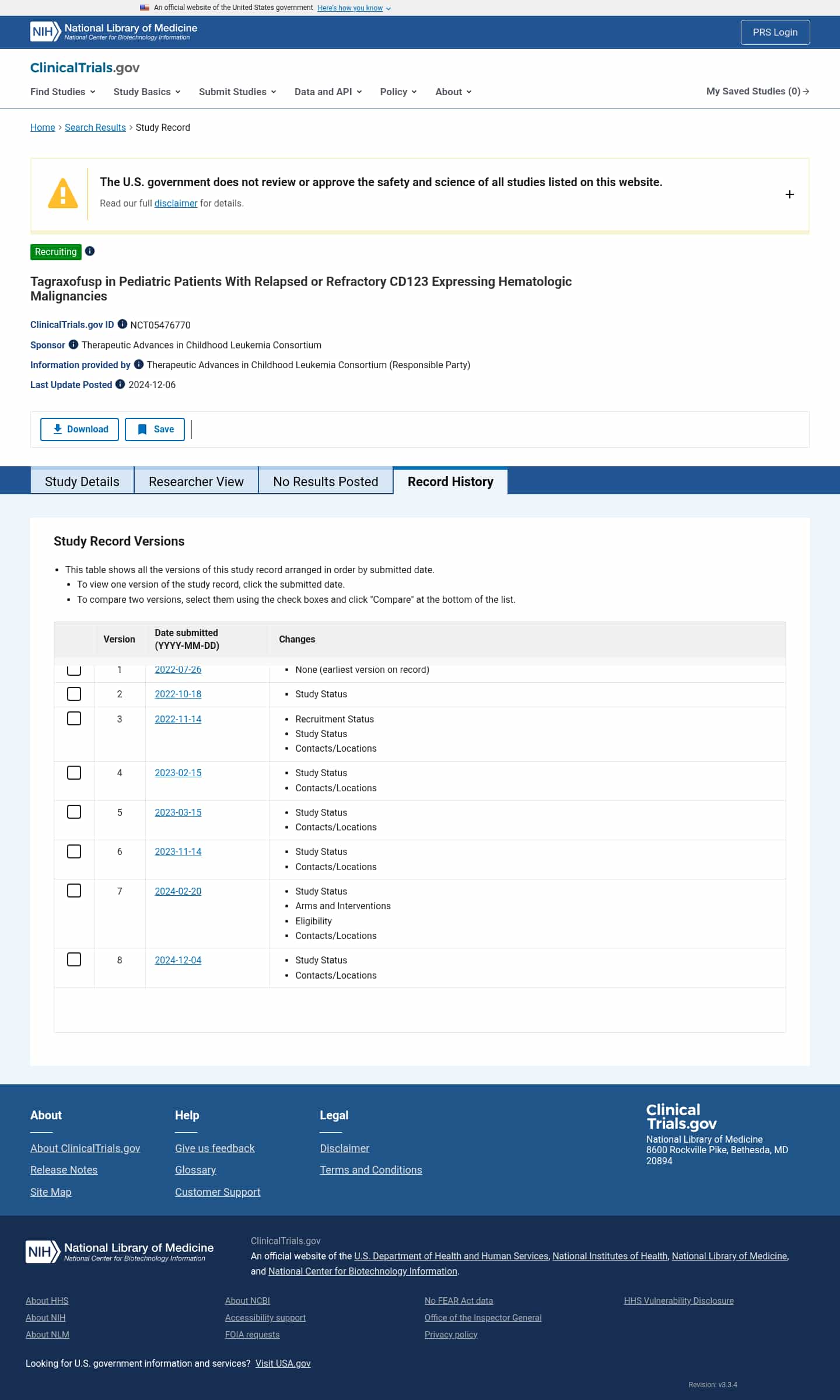 Latest website image capture