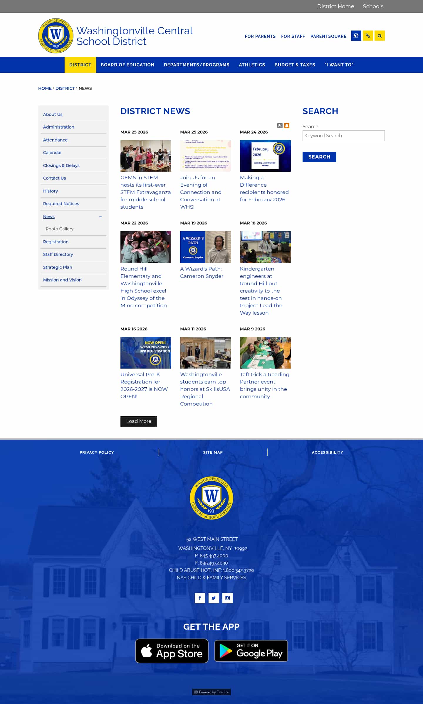 Latest website image capture