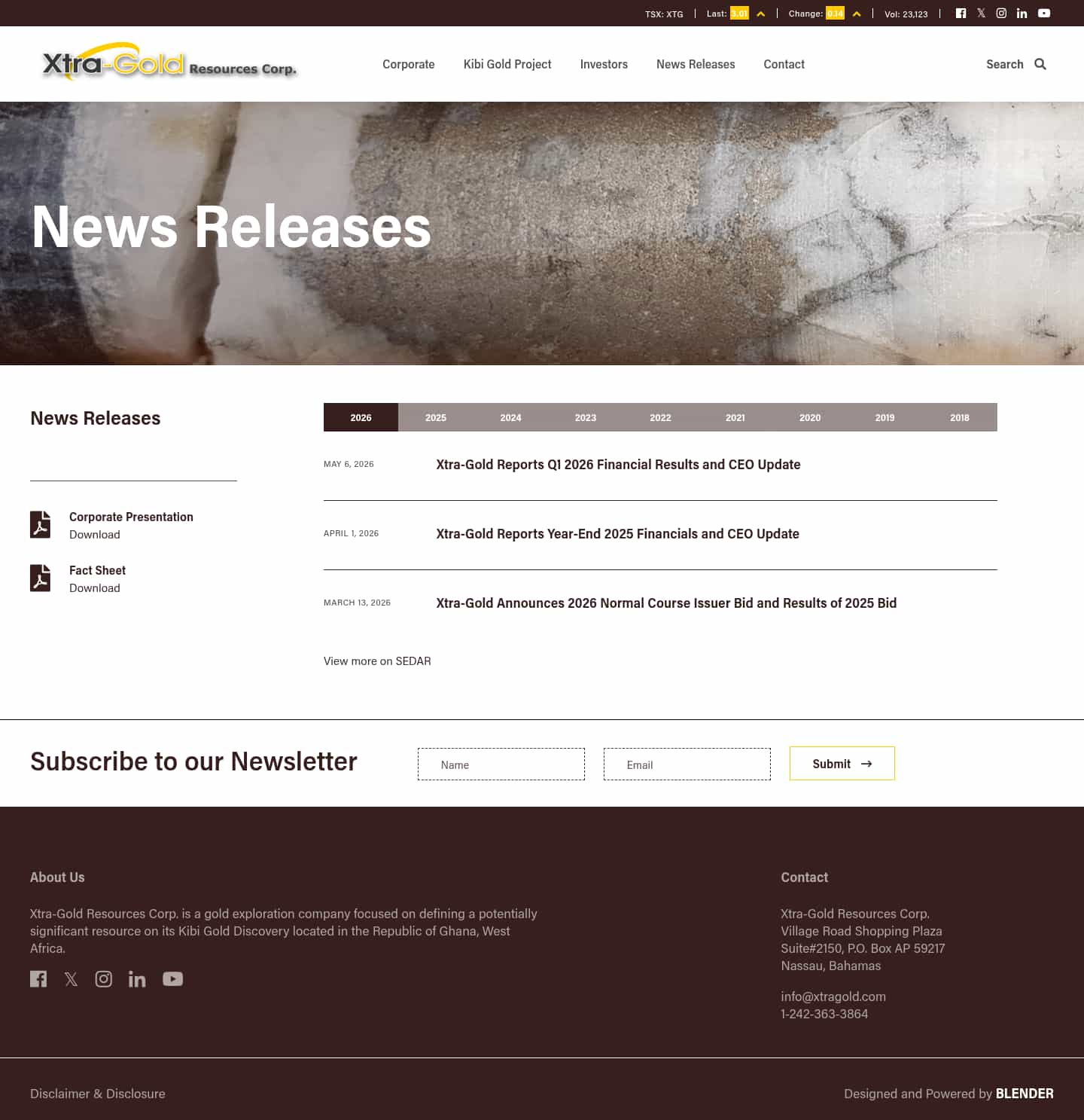 Latest website image capture