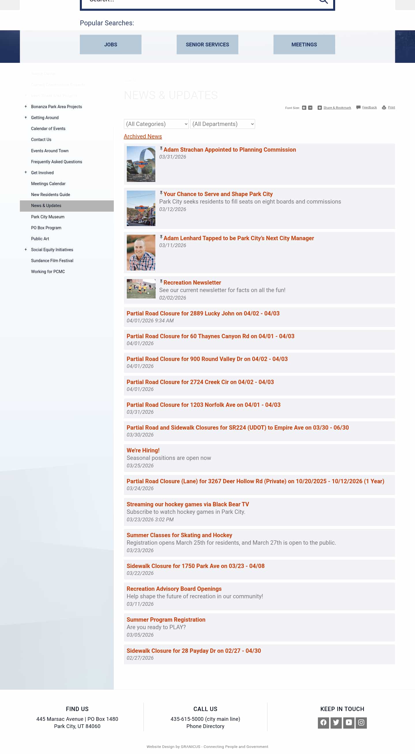 Latest website image capture