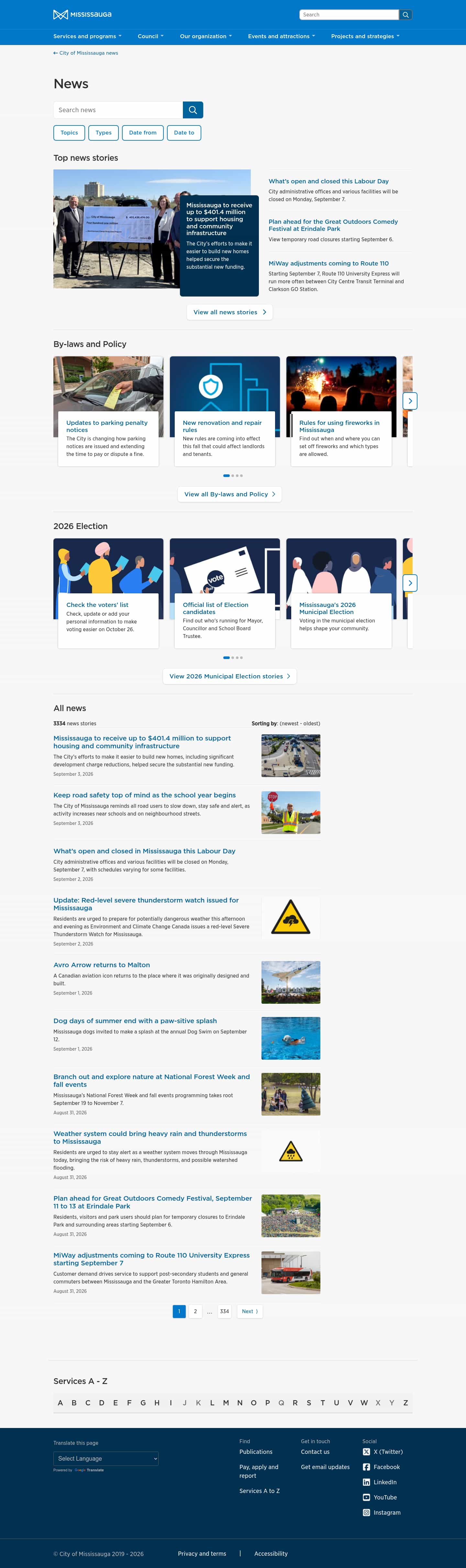 Latest website image capture