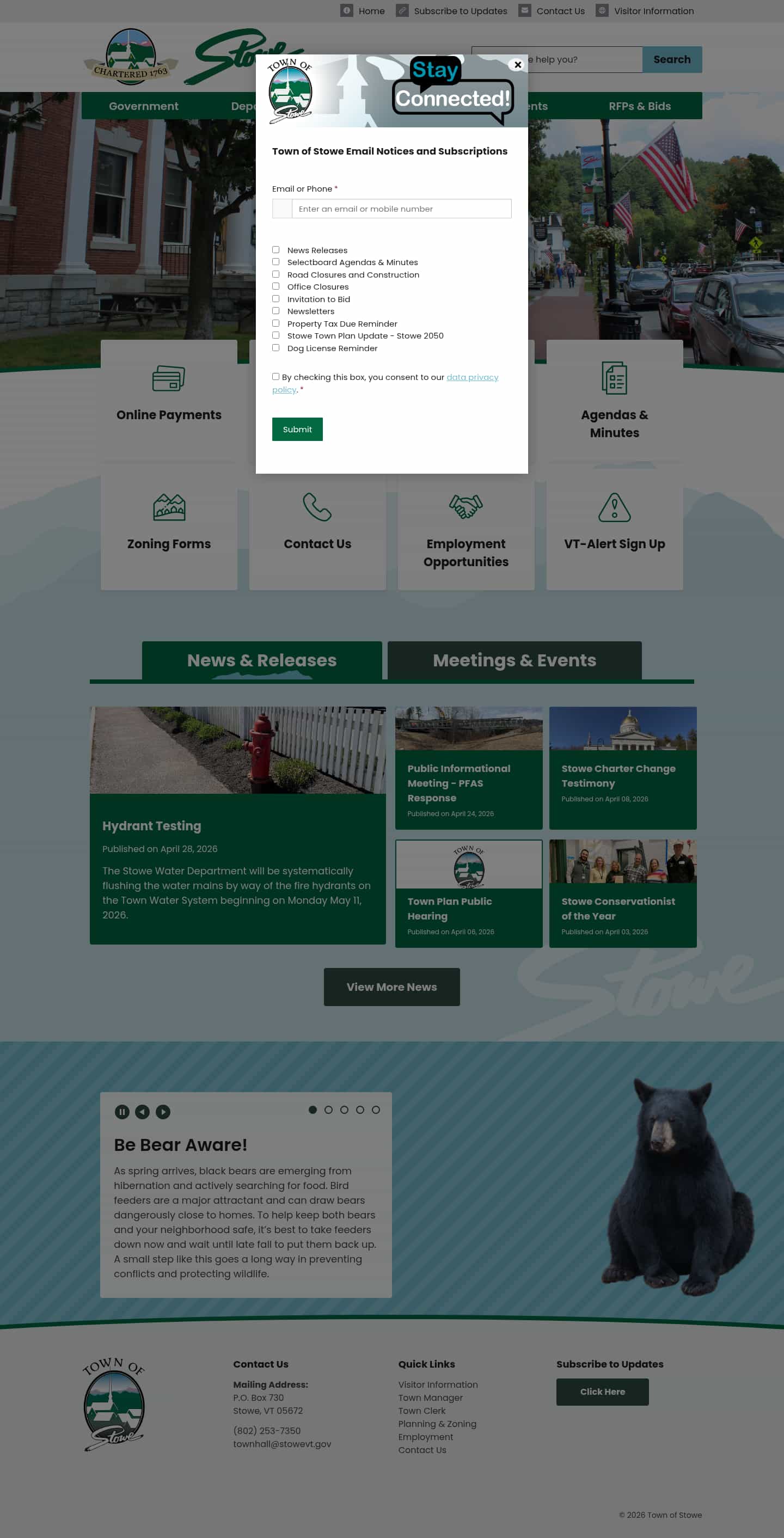 Latest website image capture