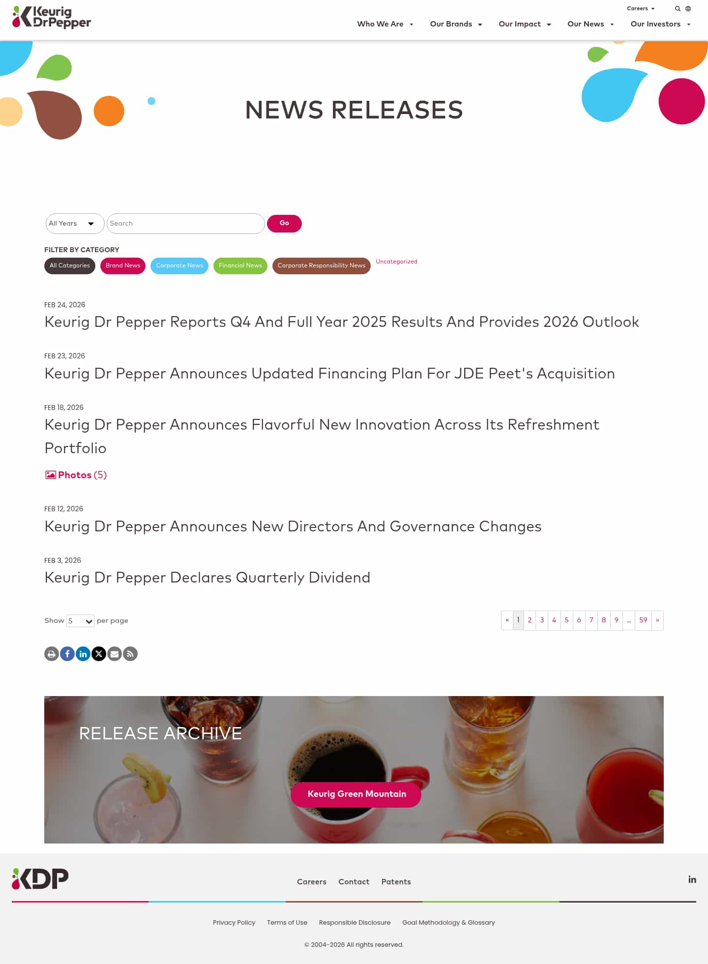 Latest website image capture