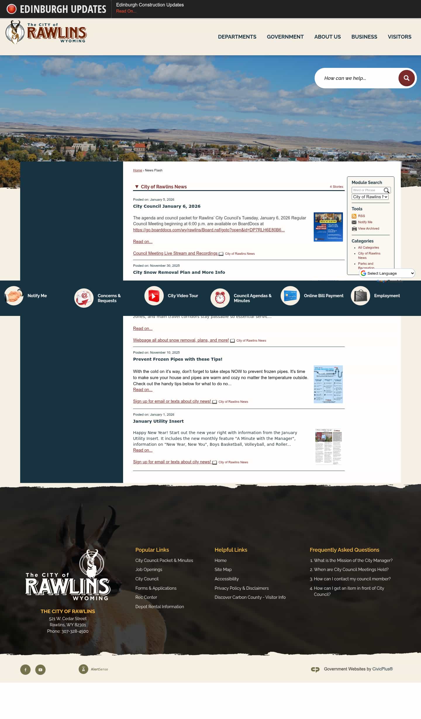 Latest website image capture