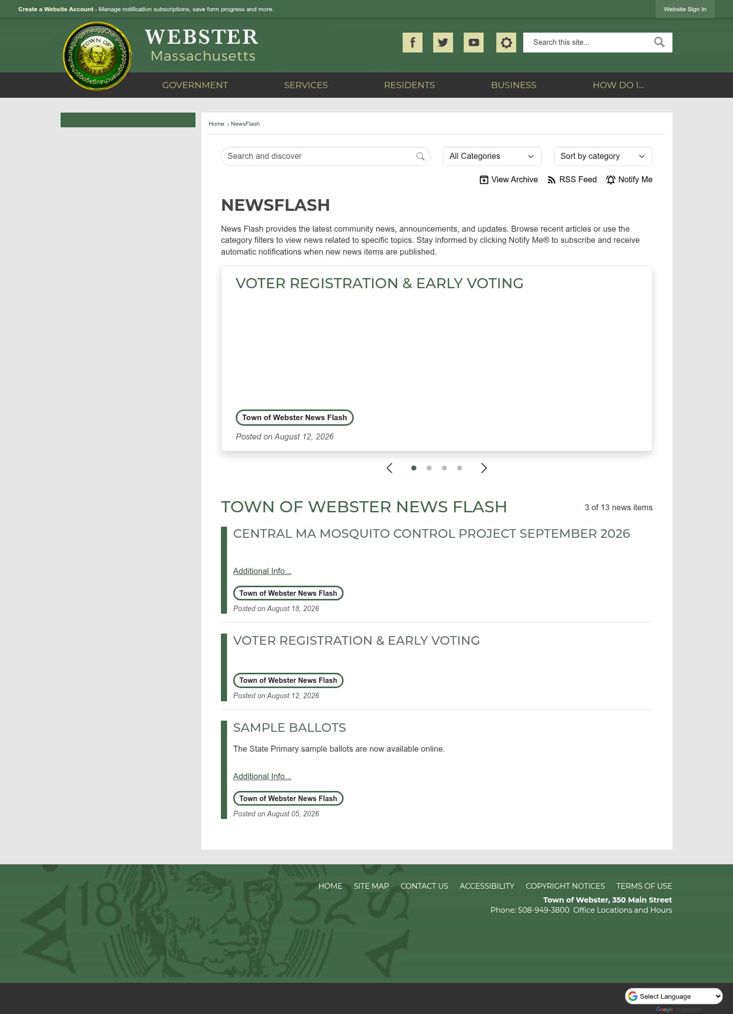 Latest website image capture