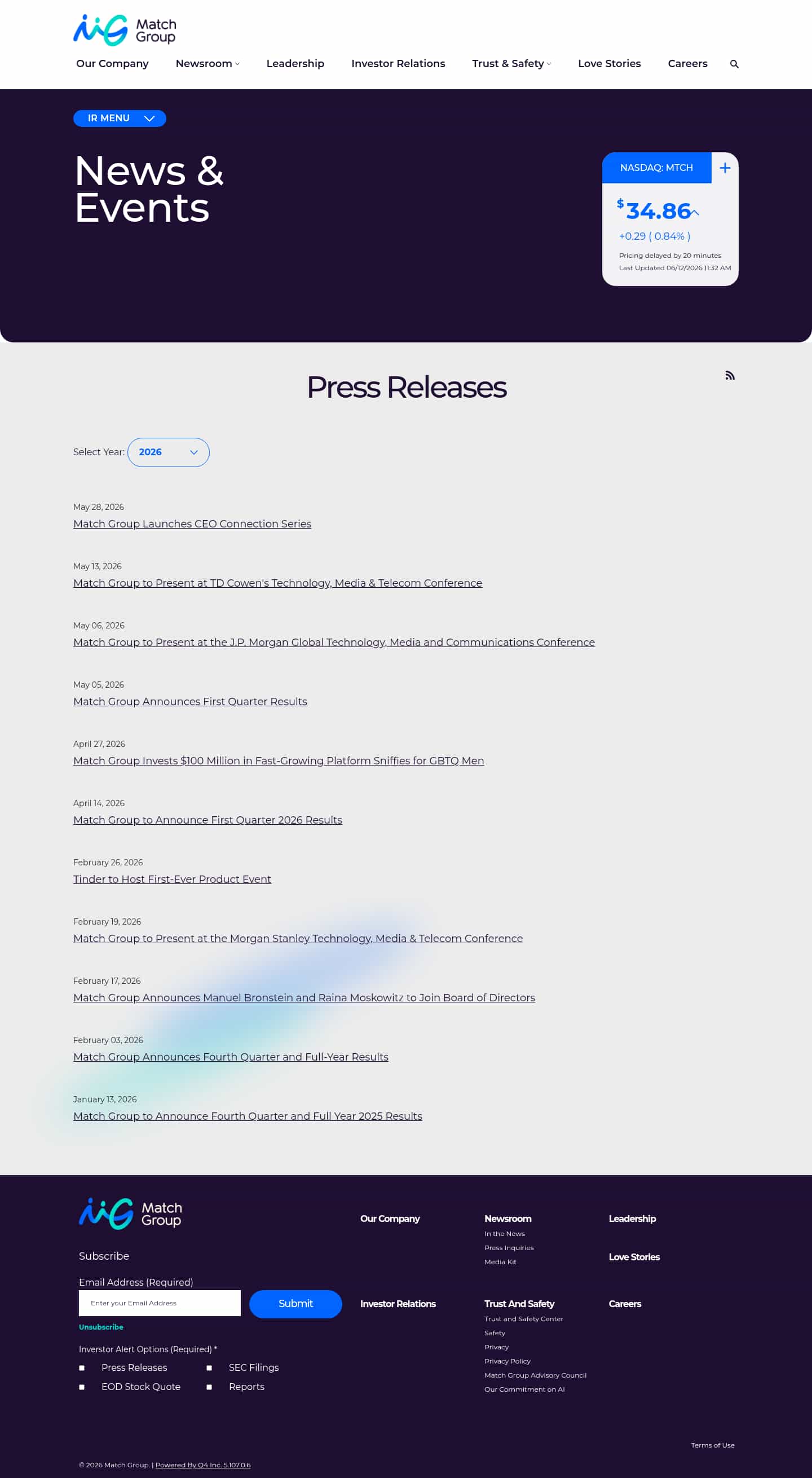 Latest website image capture