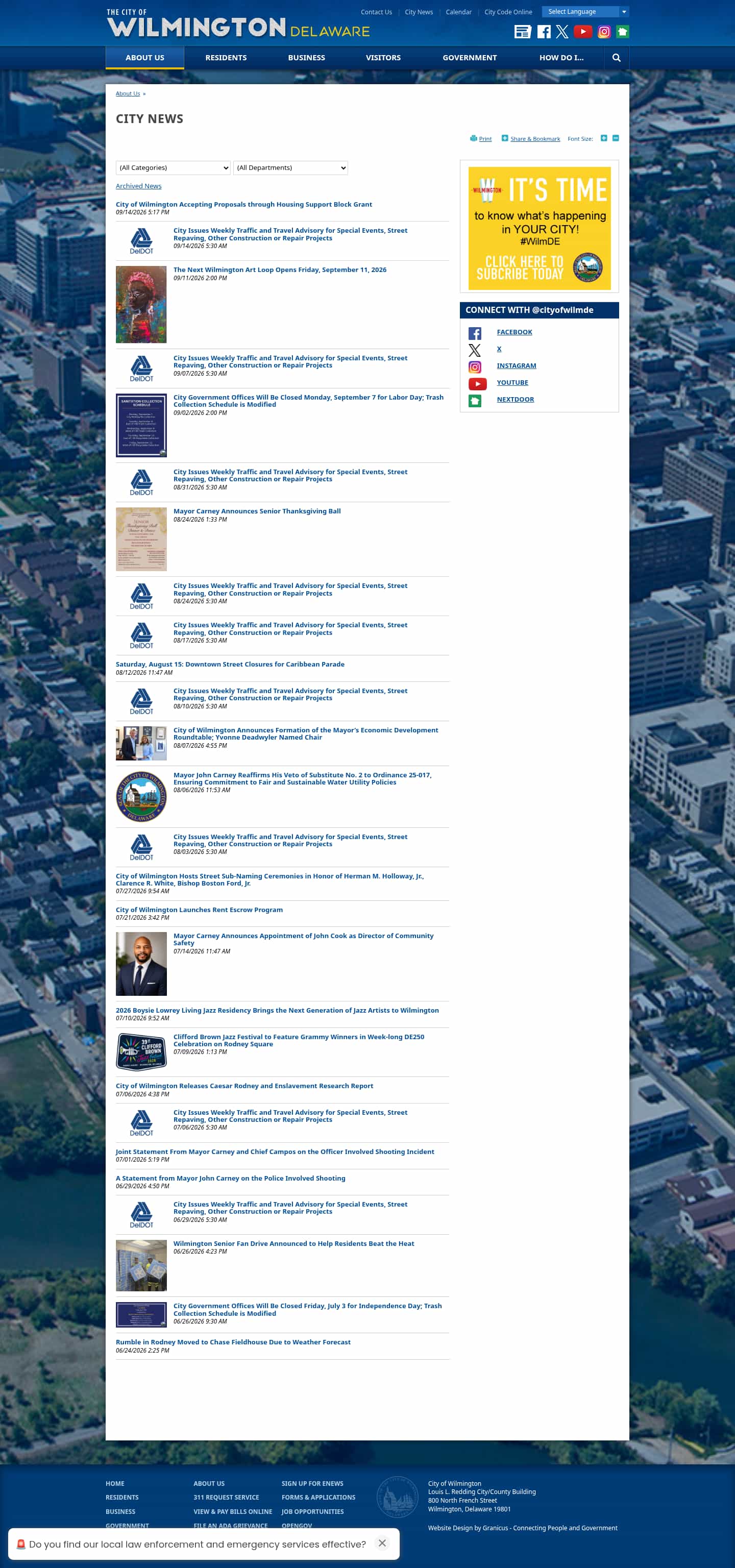 Latest website image capture