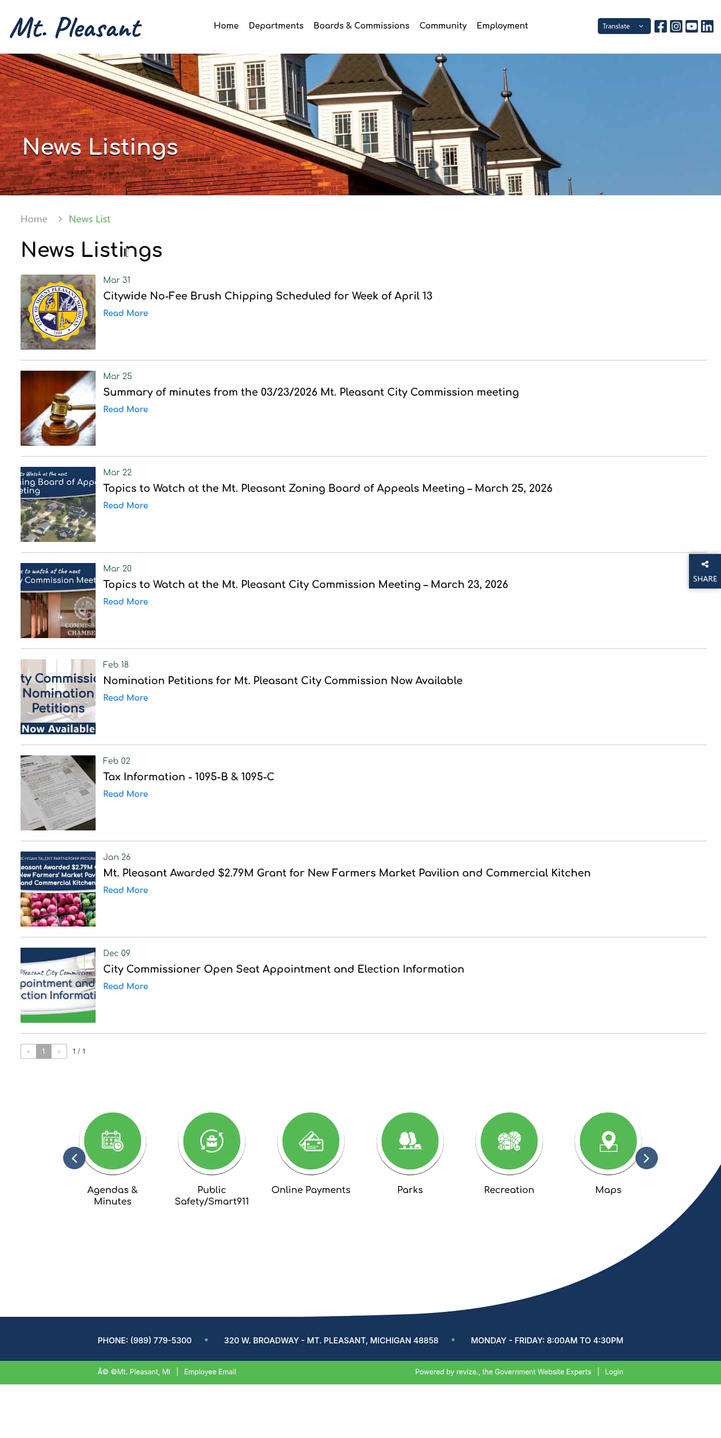 Latest website image capture