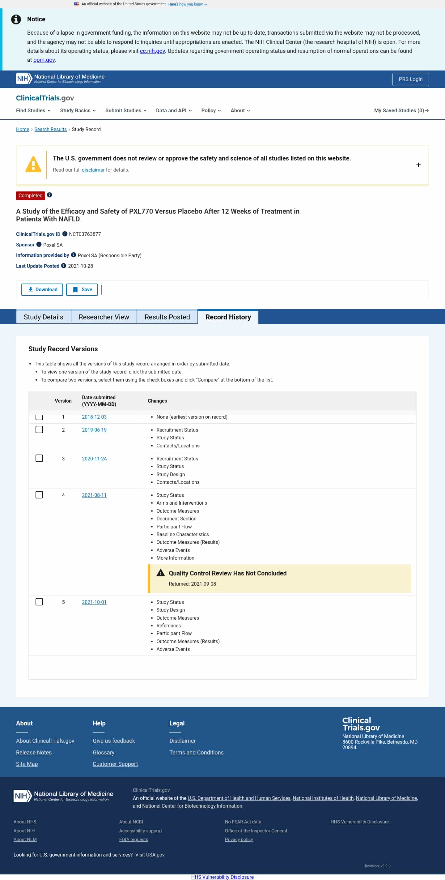 Latest website image capture