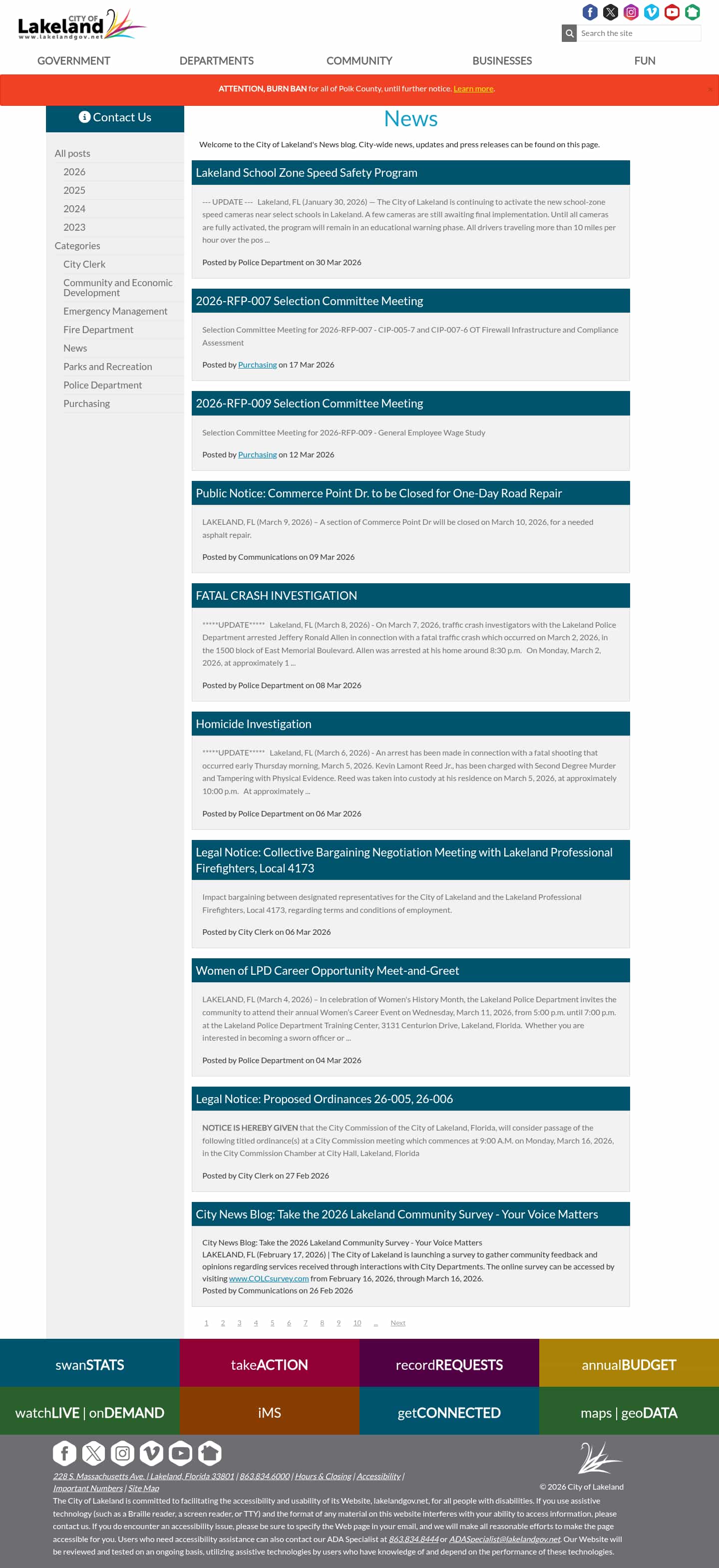 Latest website image capture