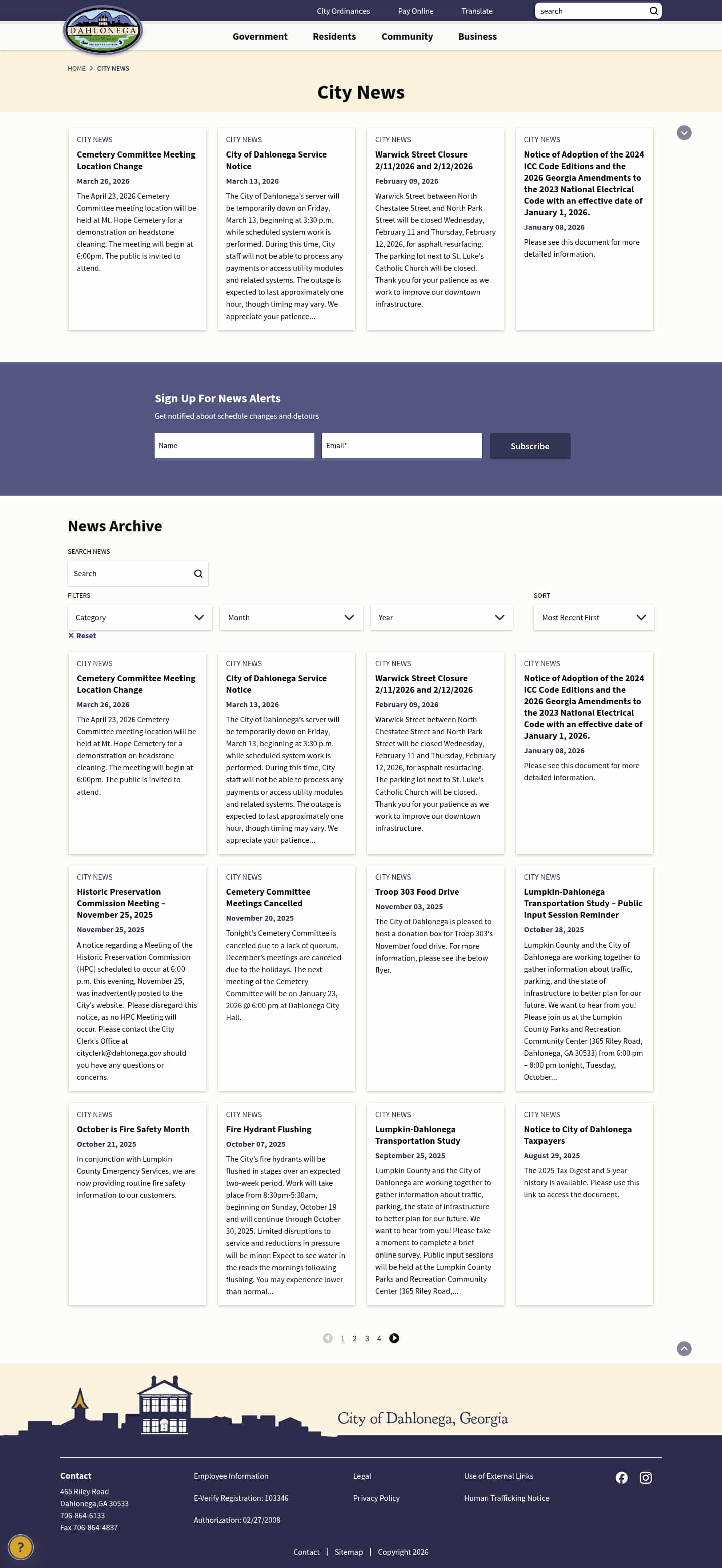 Latest website image capture