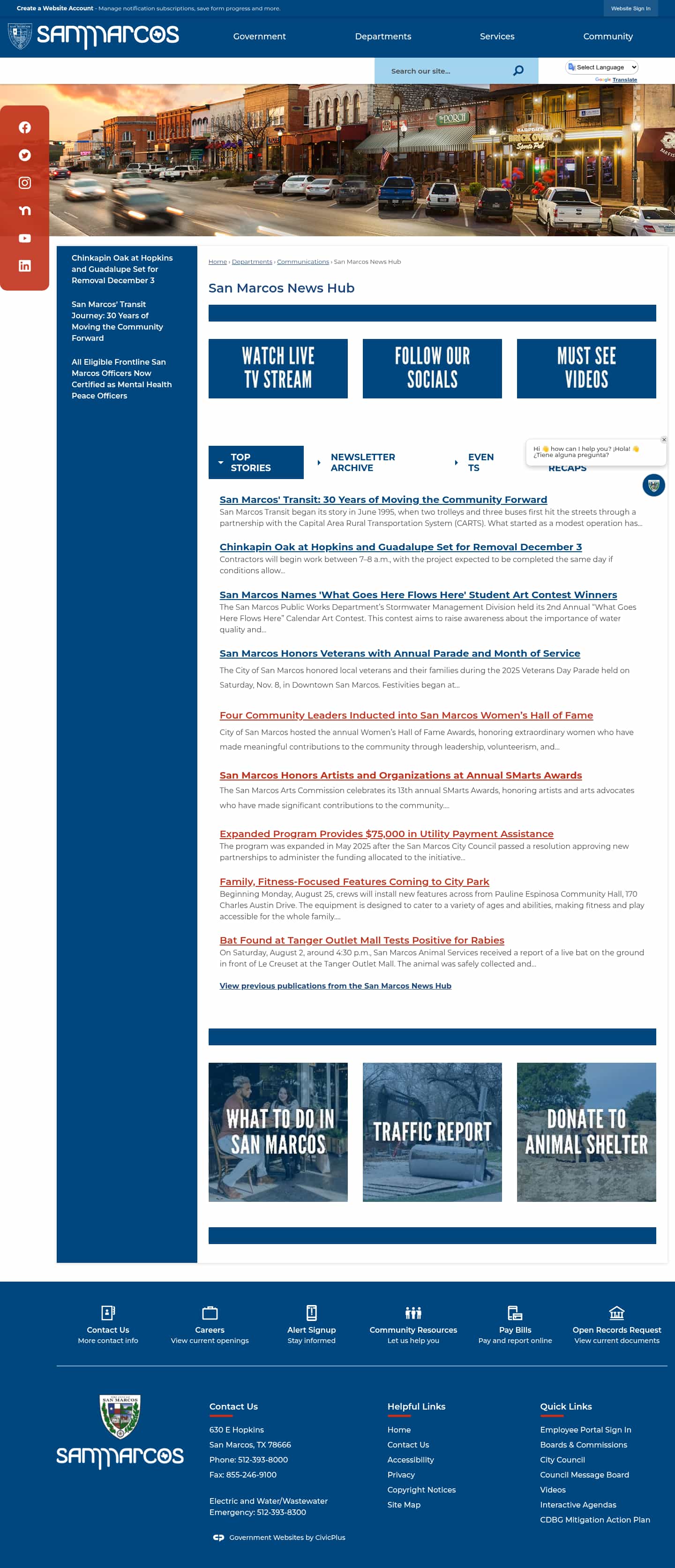 Latest website image capture