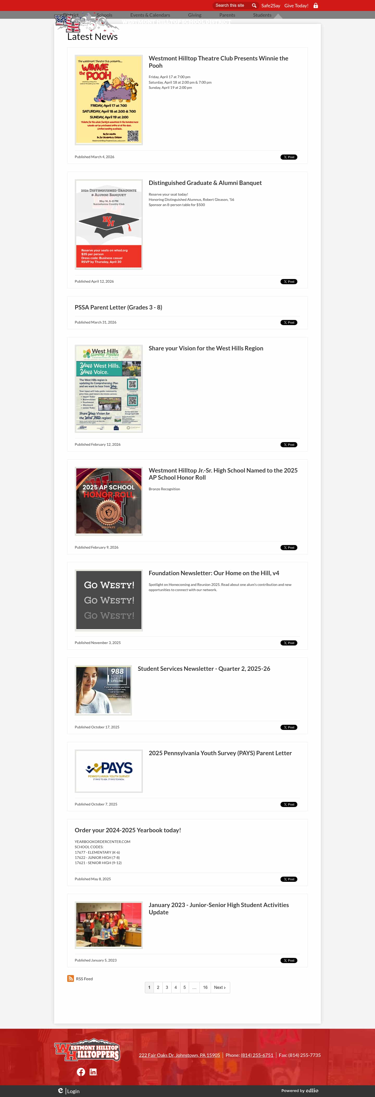 Latest website image capture