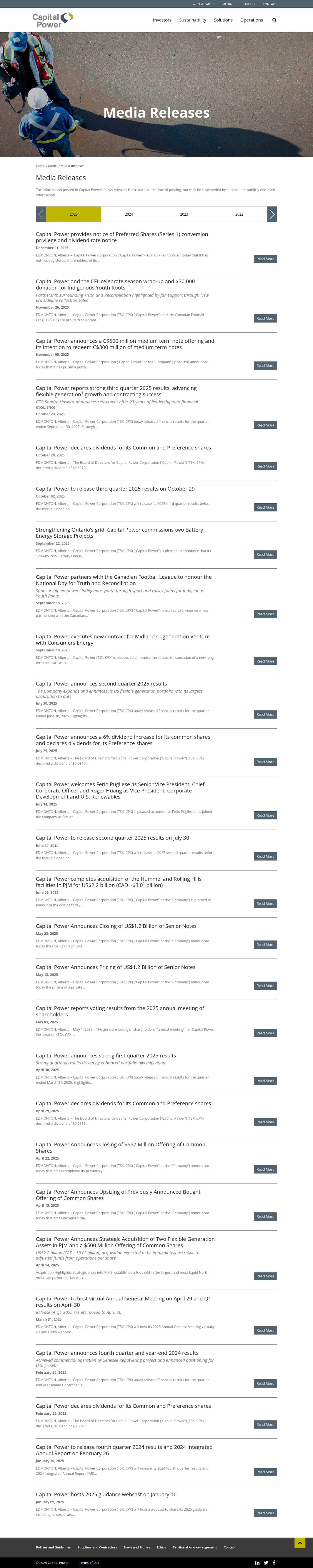 Latest website image capture