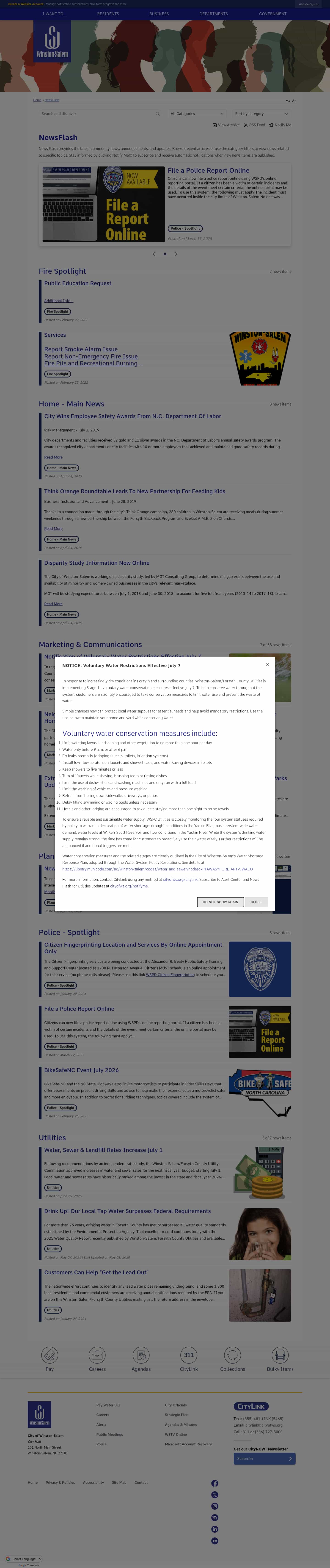 Latest website image capture