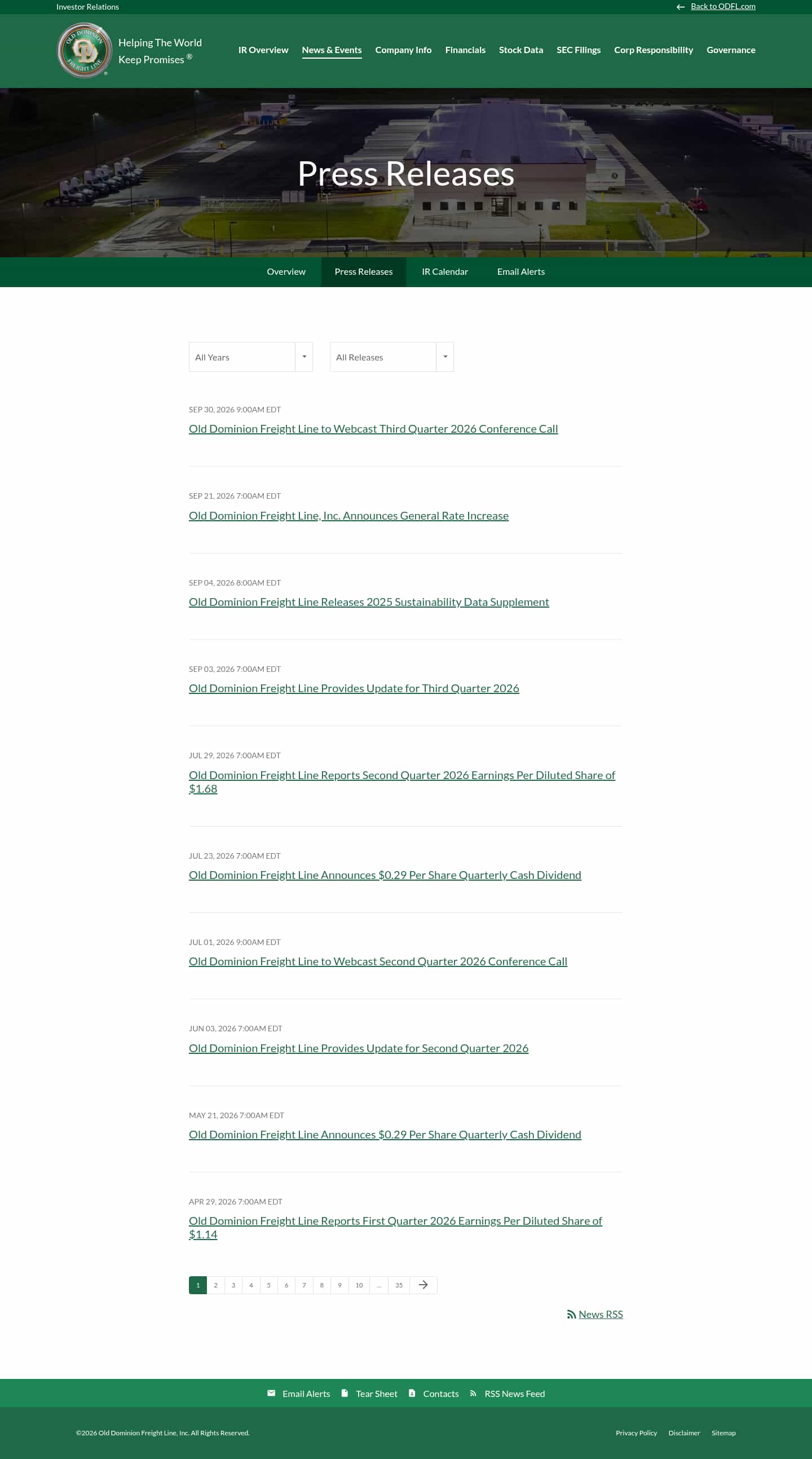 Latest website image capture
